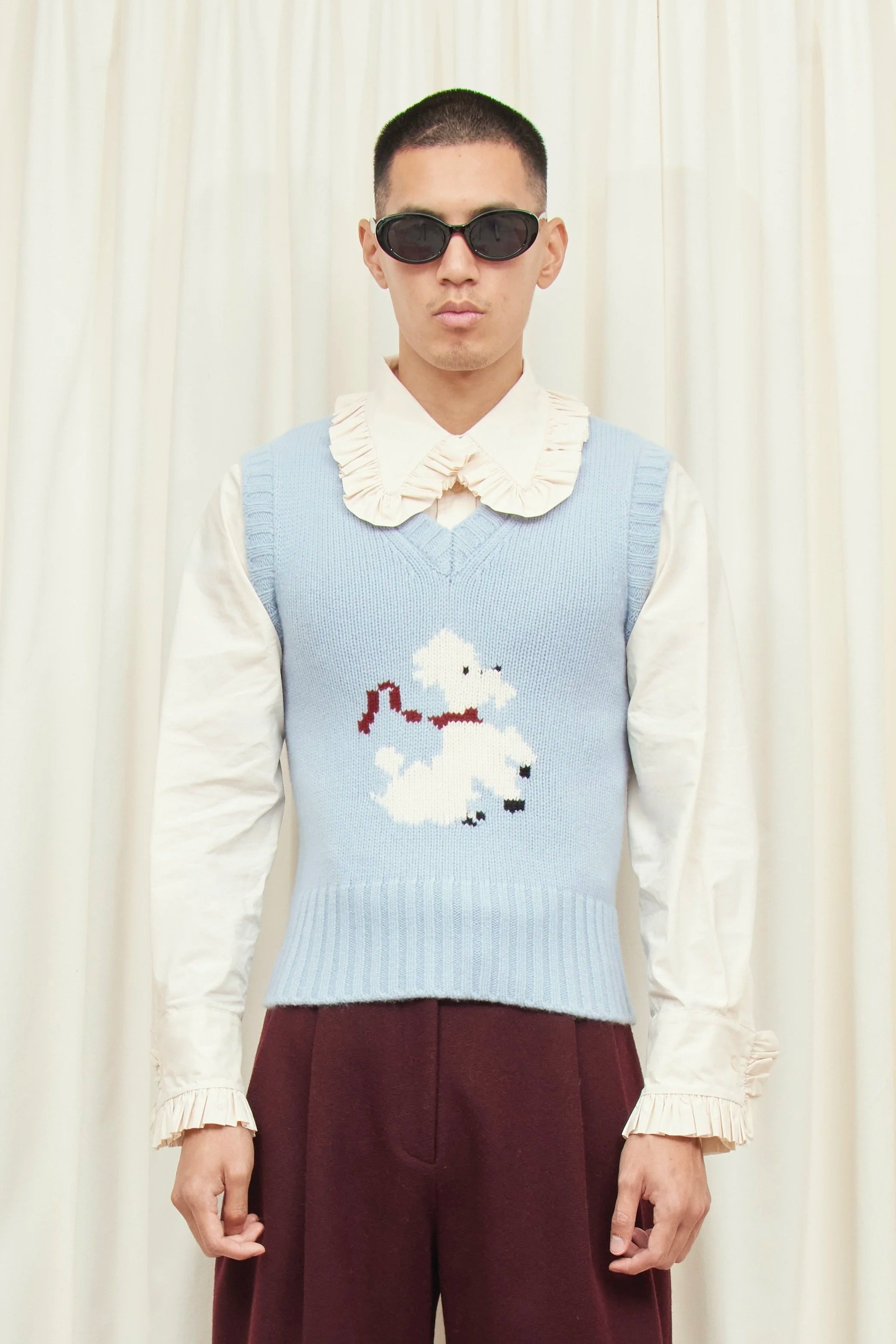 Topher Poodle Sweater Vest
