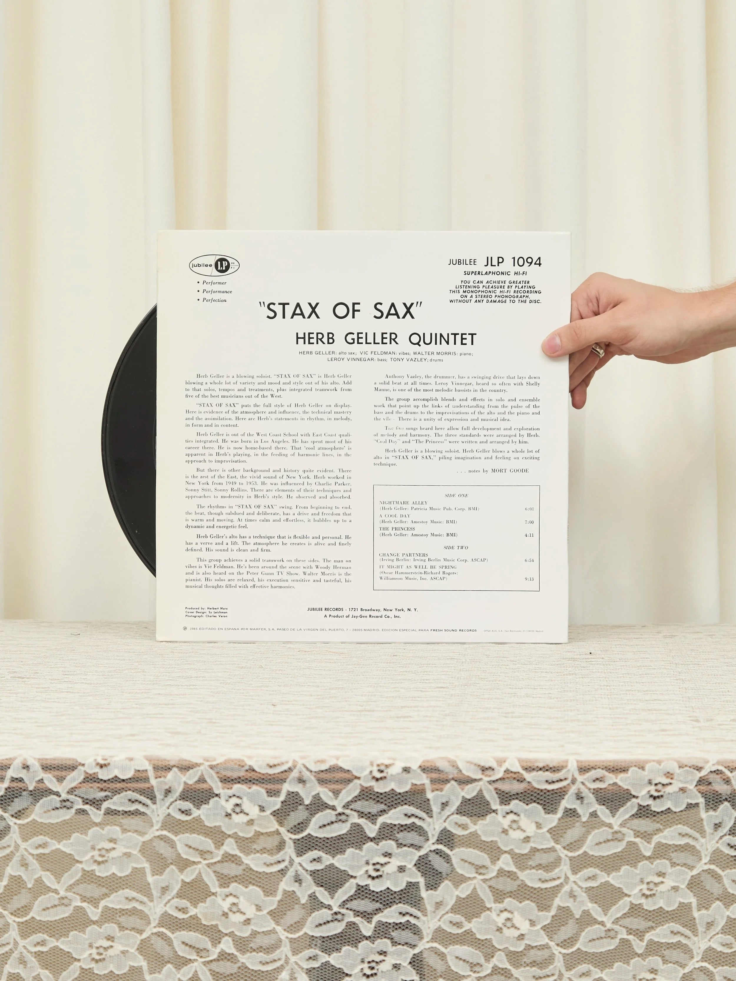Vintage Record: Stax of Saxs