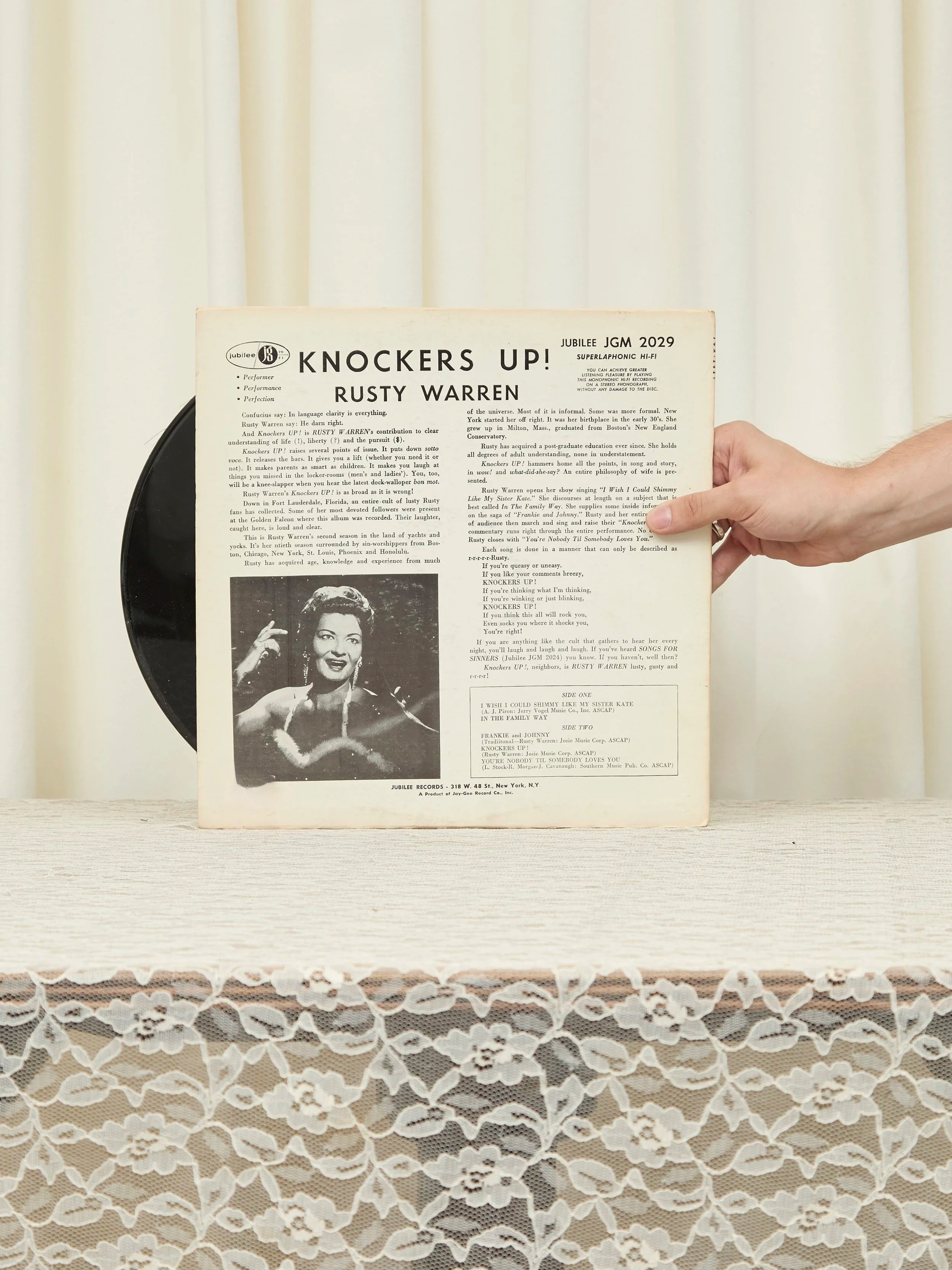 Vintage Record: Knockers Up!