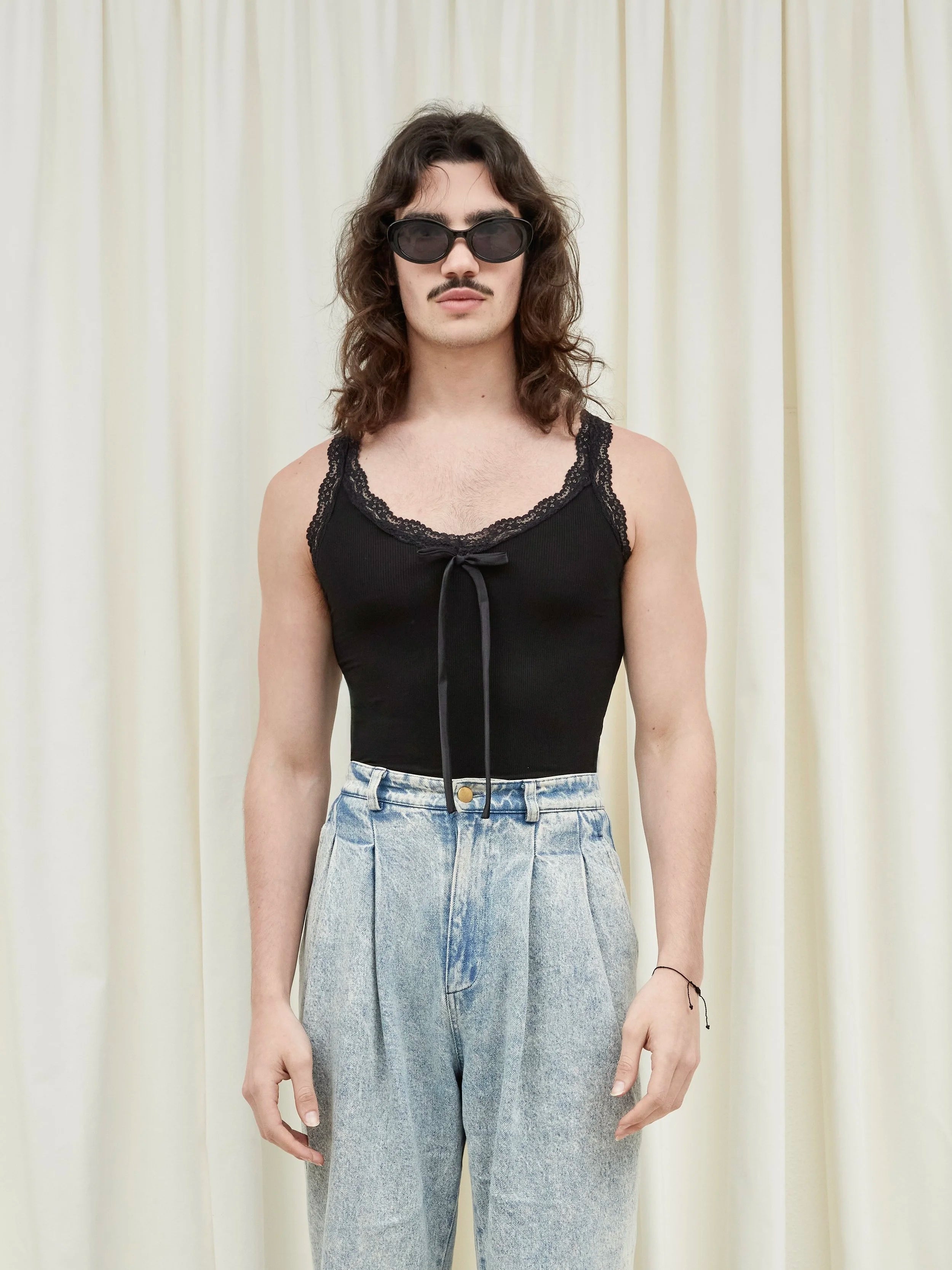 Flo Lace Trim Tank Top