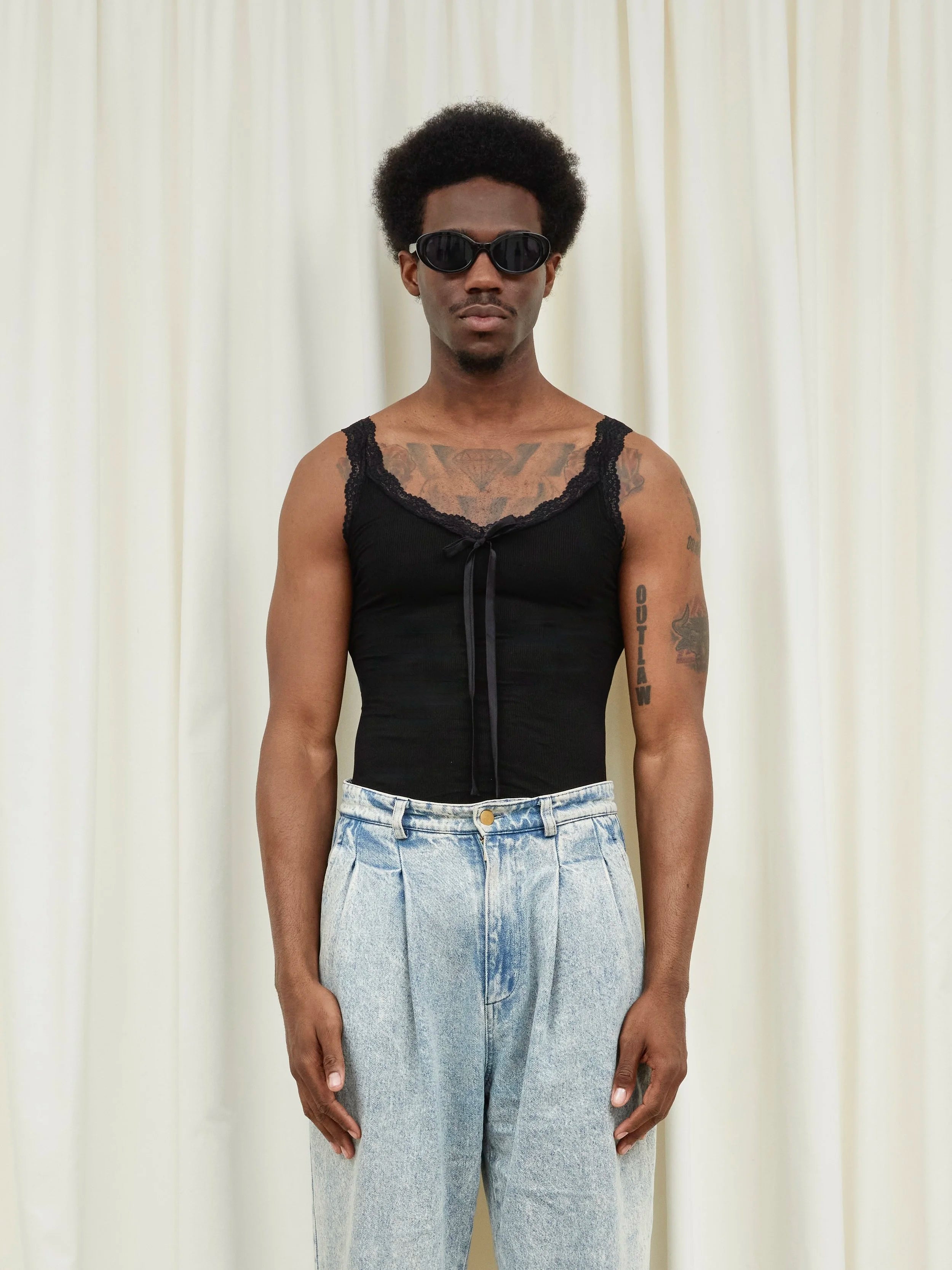 Flo Lace Trim Tank Top