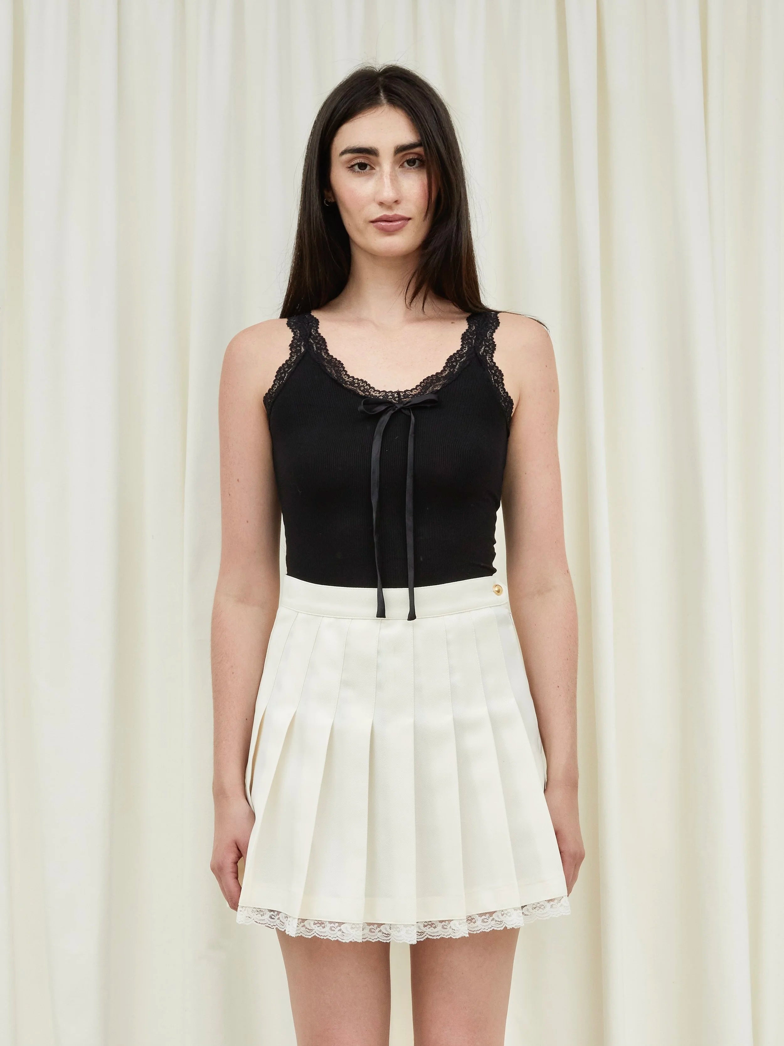 Flo Lace Trim Tank Top