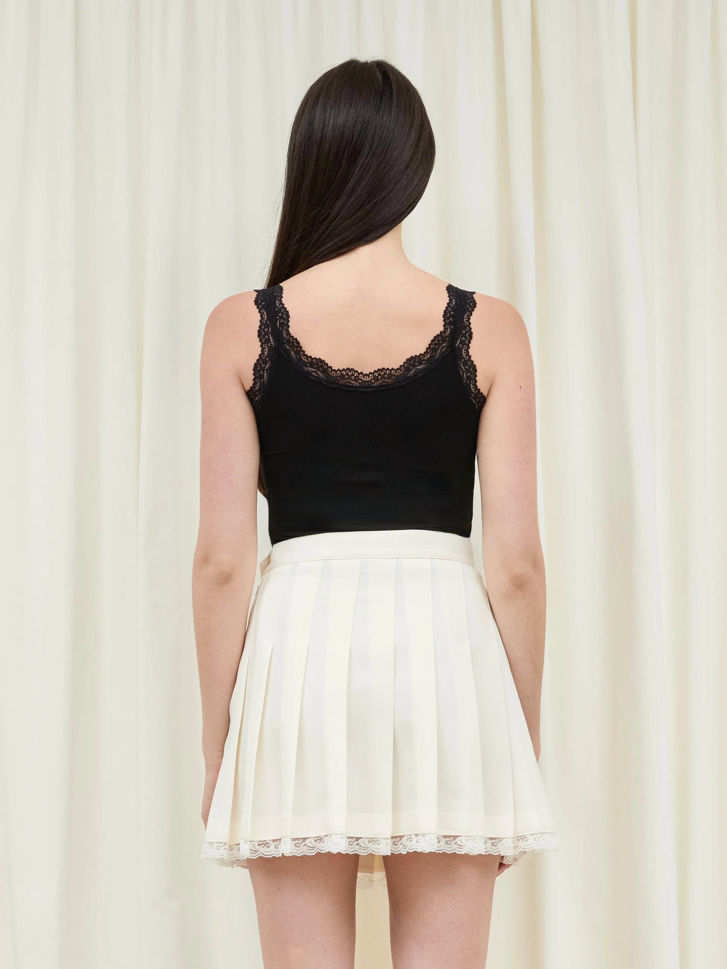 Flo Lace Trim Tank Top