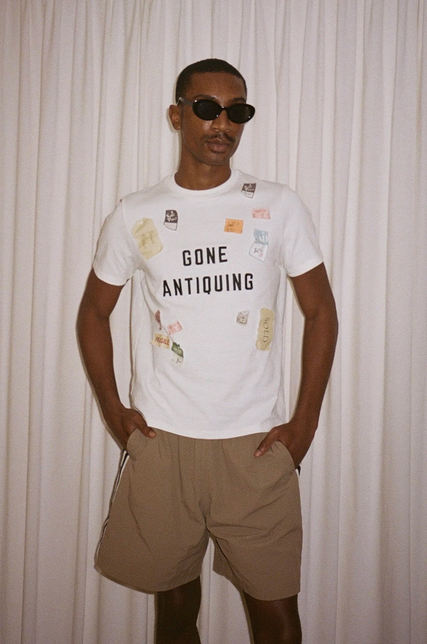 Gone Antiquing Applique Tee
