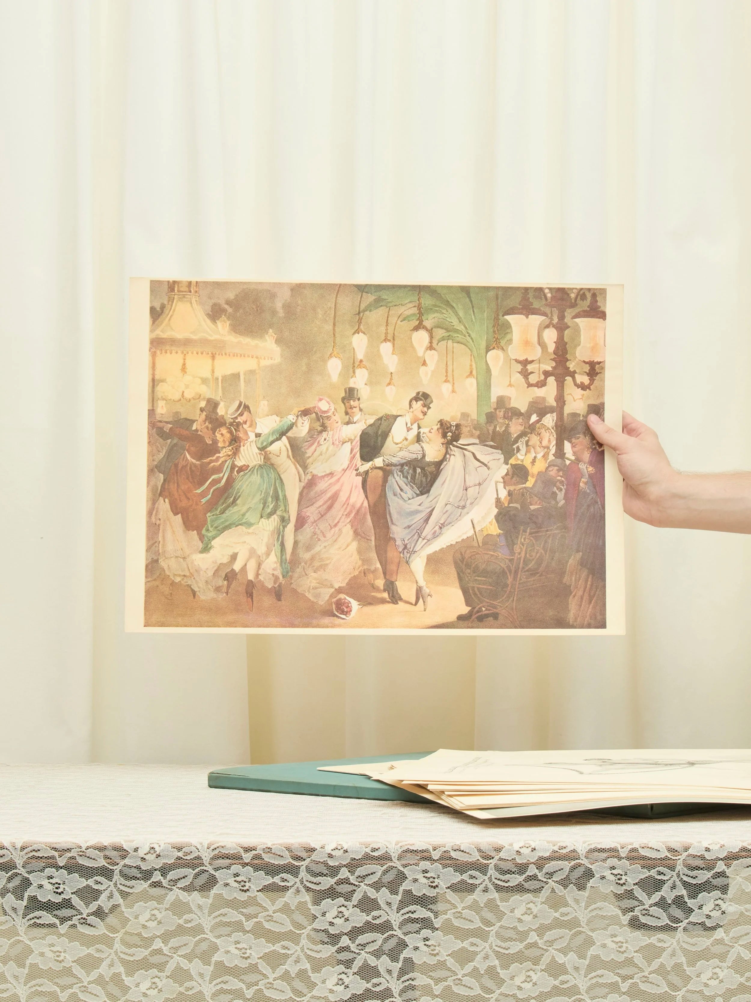 Vintage "Dancing in Prints" Portfolio