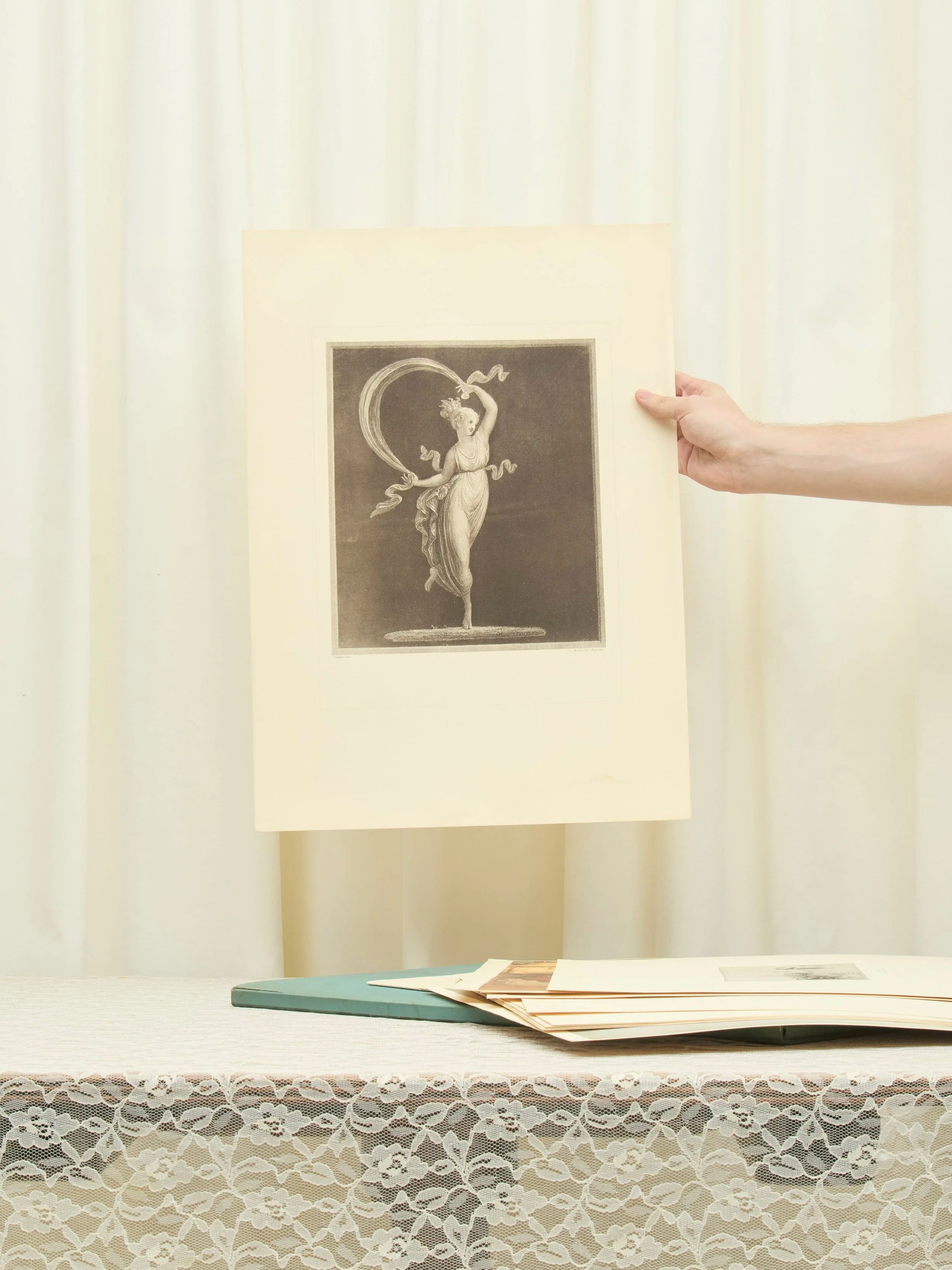 Vintage "Dancing in Prints" Portfolio