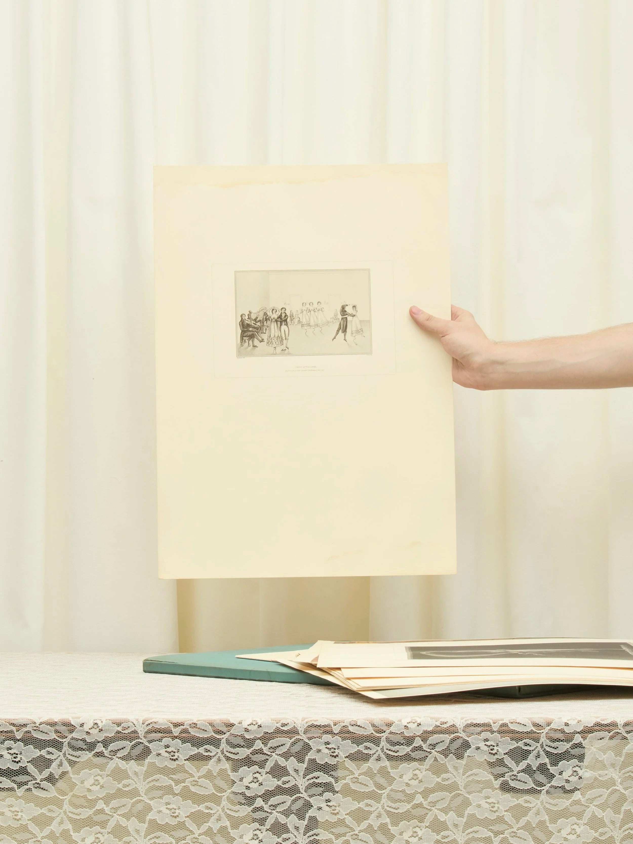 Vintage "Dancing in Prints" Portfolio