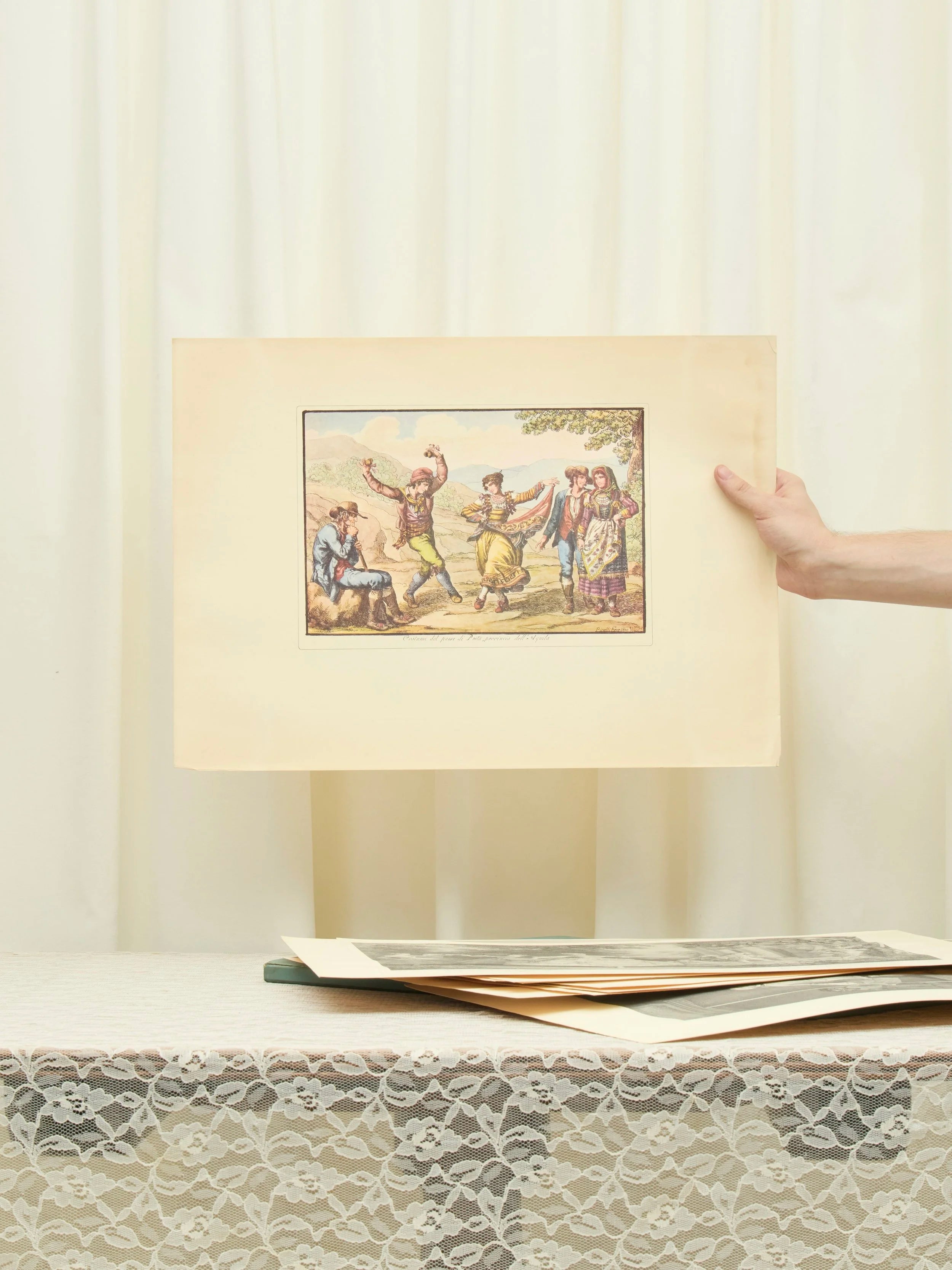 Vintage "Dancing in Prints" Portfolio