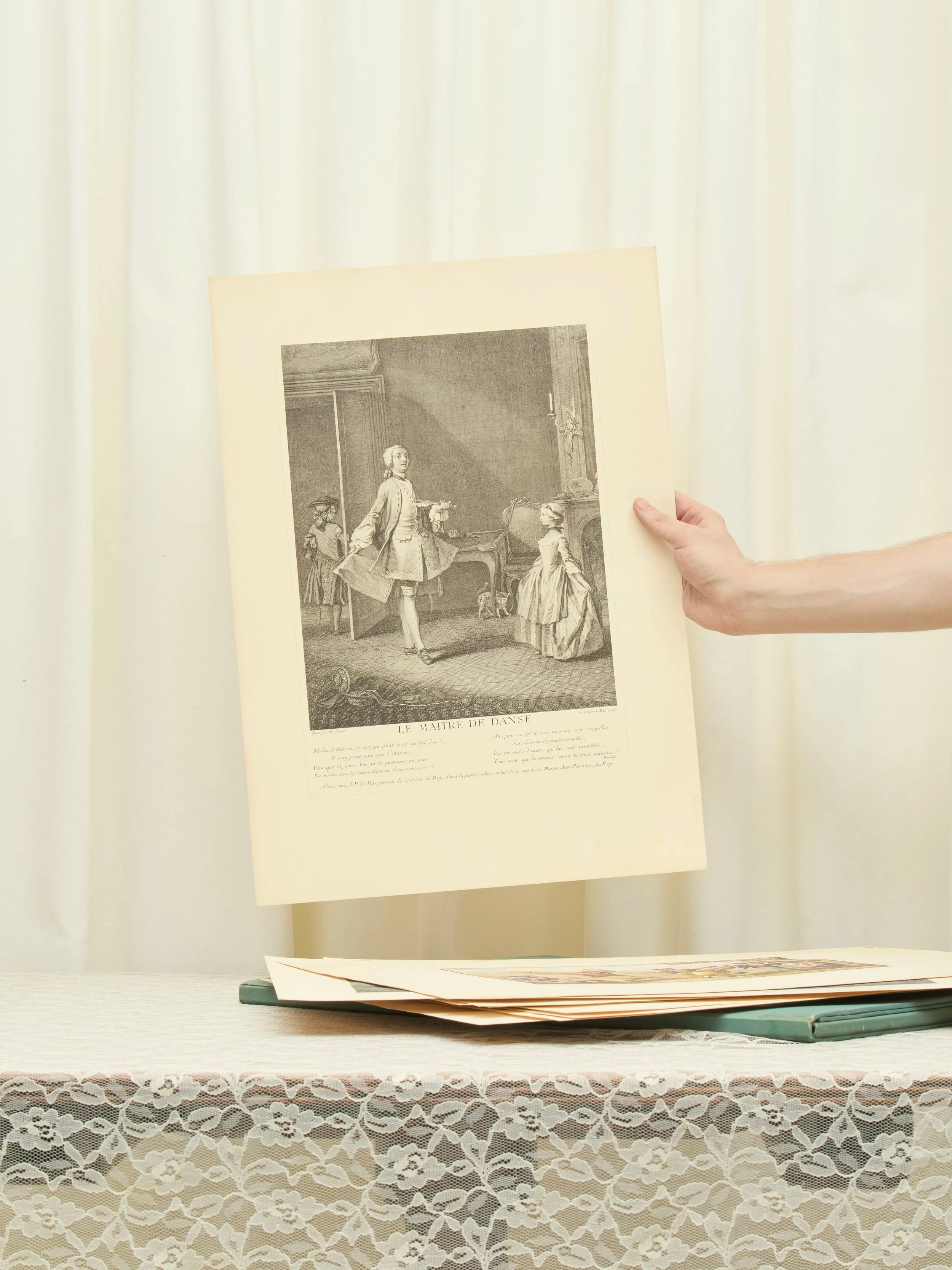 Vintage "Dancing in Prints" Portfolio