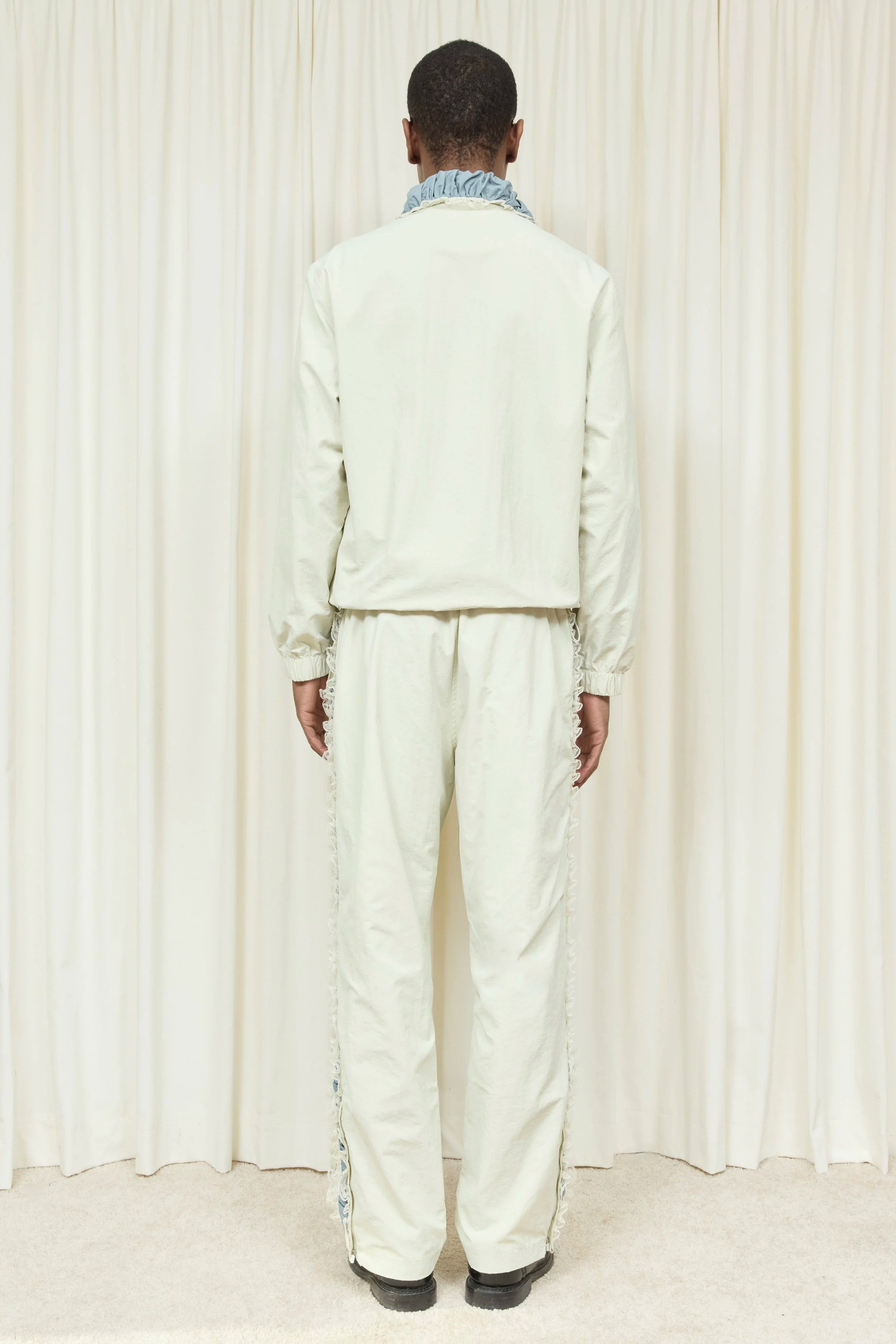 Wilbur Ruched Stripe Windbreaker Pant
