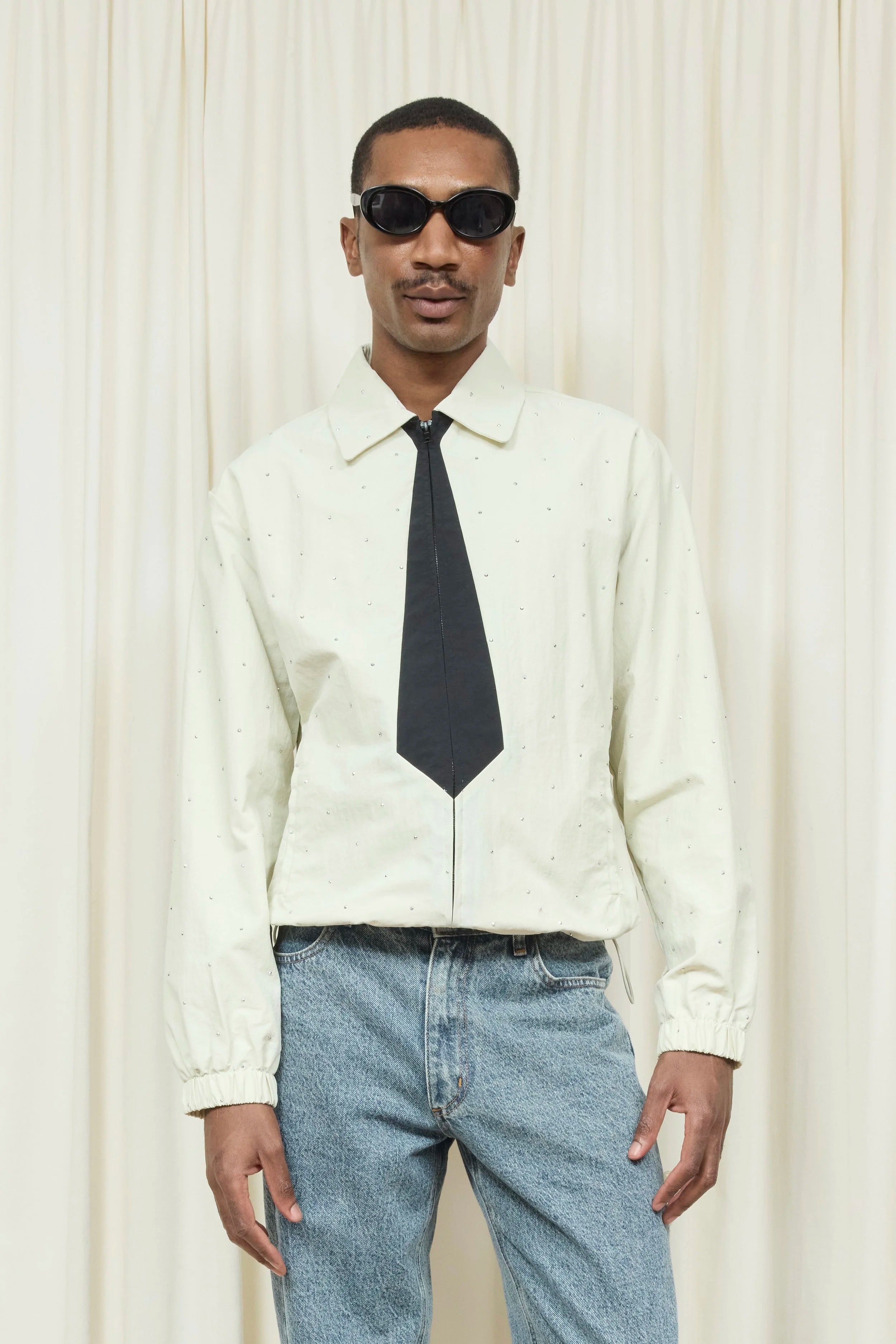 Kennedy Hot Fix Tie Track Jacket