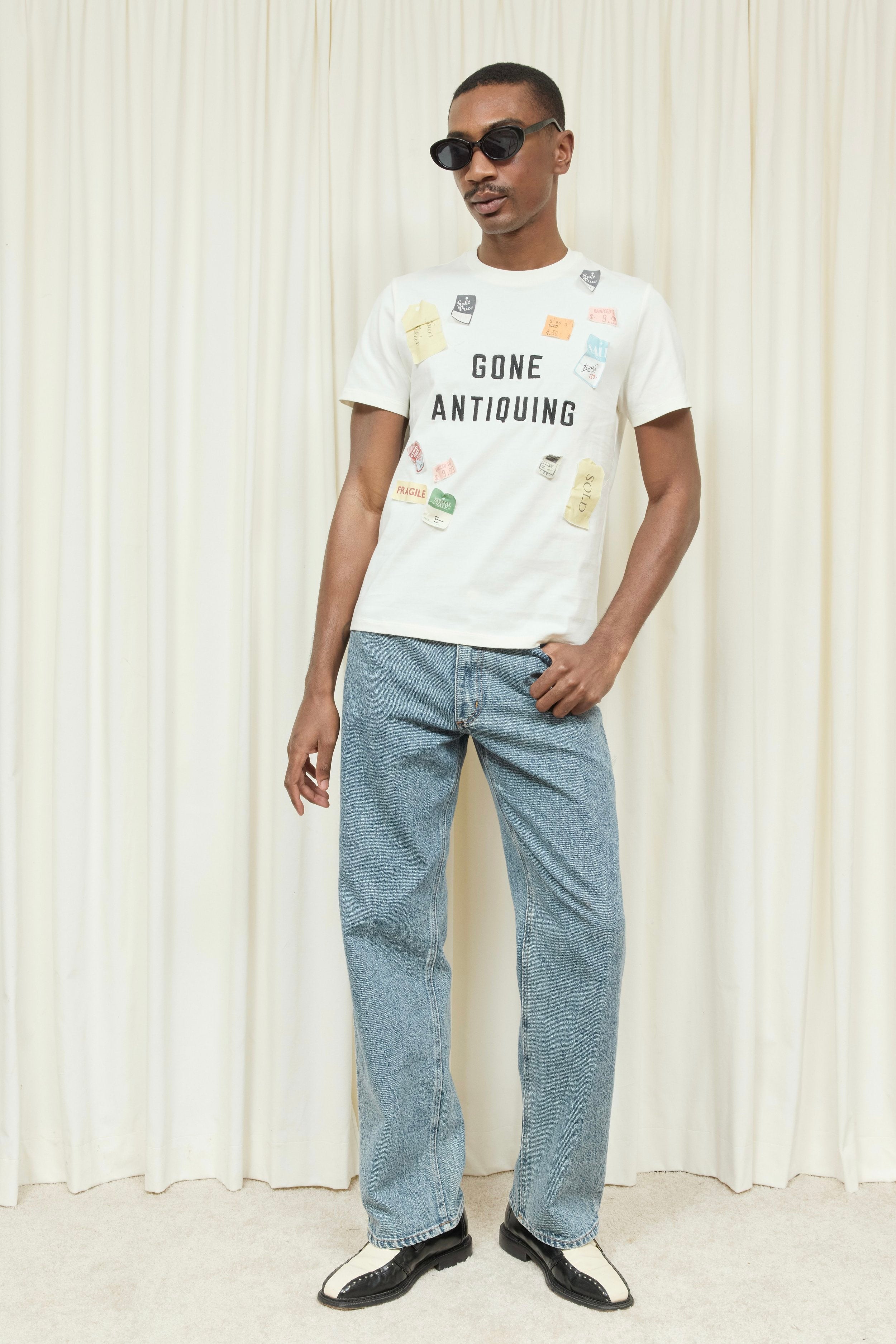 Gone Antiquing Applique Tee