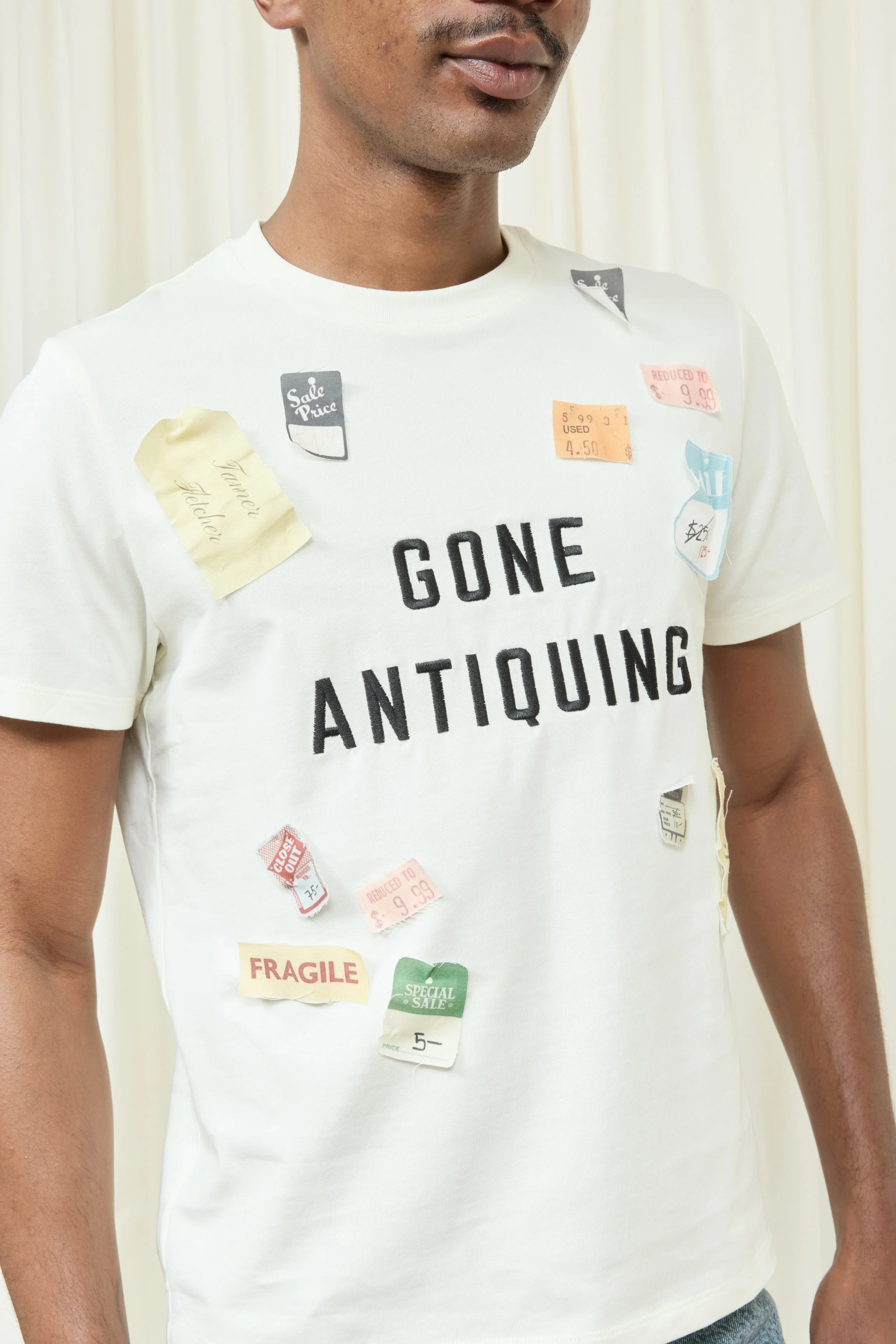 Gone Antiquing Applique Tee