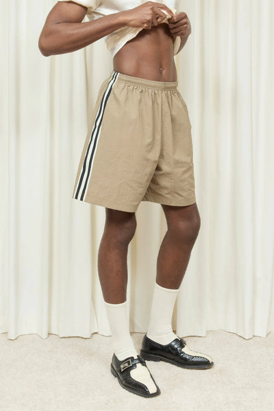 Wilbur Stripe Windbreaker Short