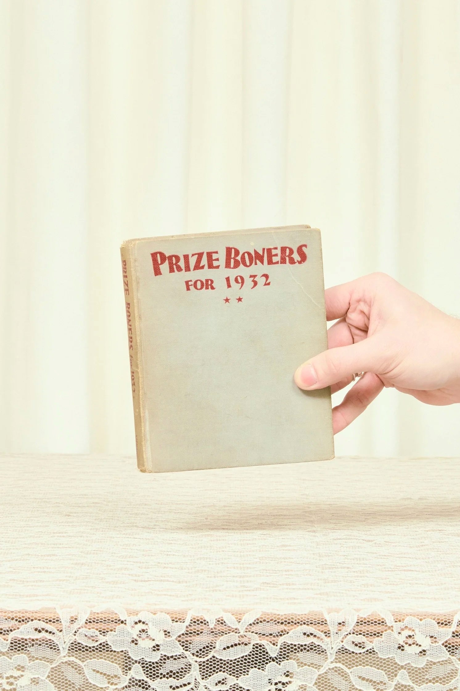 Vintage "Prize Boners" Book