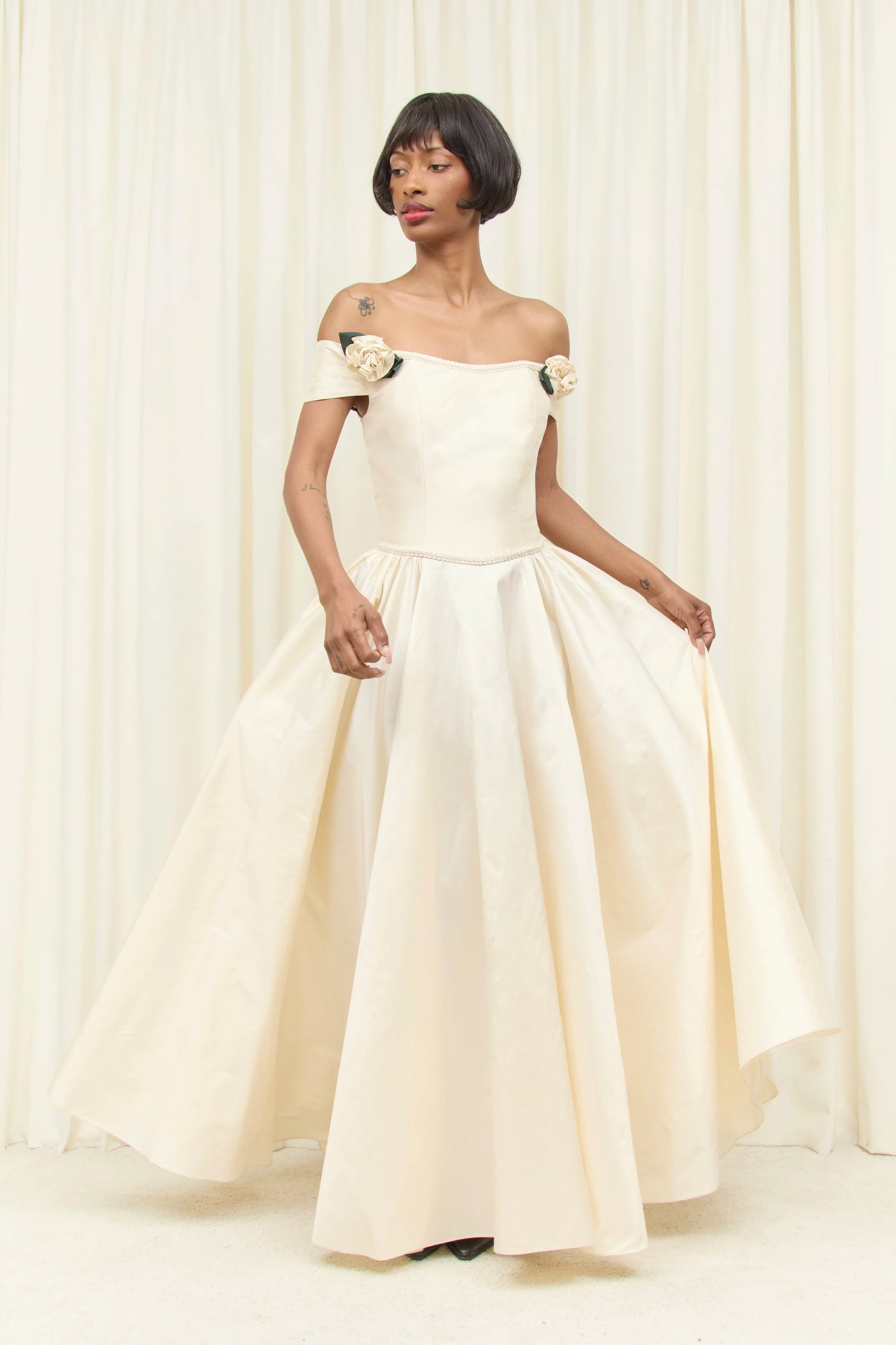 Clara Rosette Gown