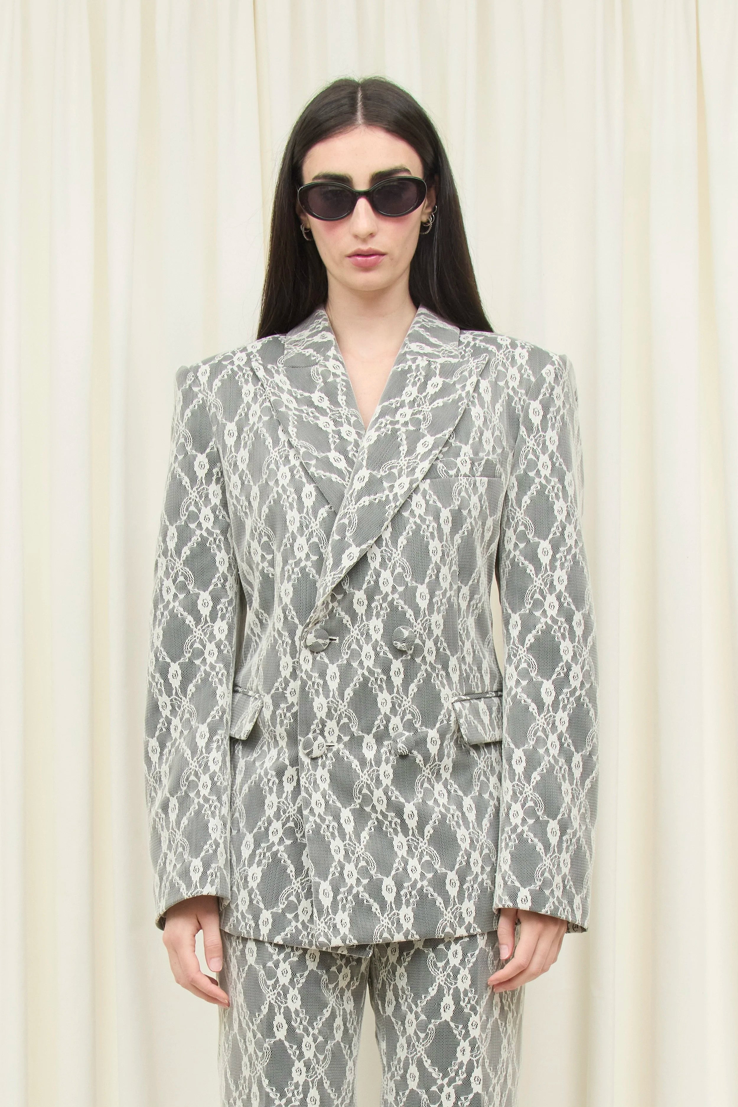 Benedict Lace Layer Blazer
