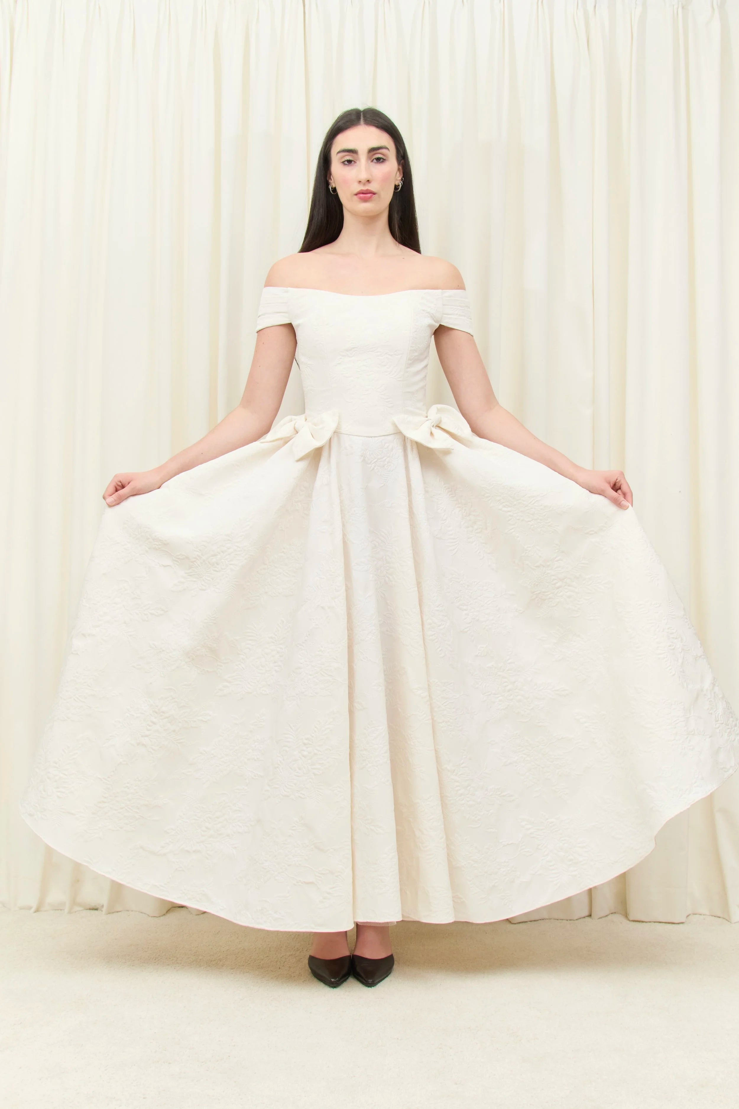 Clara Brocade Gown