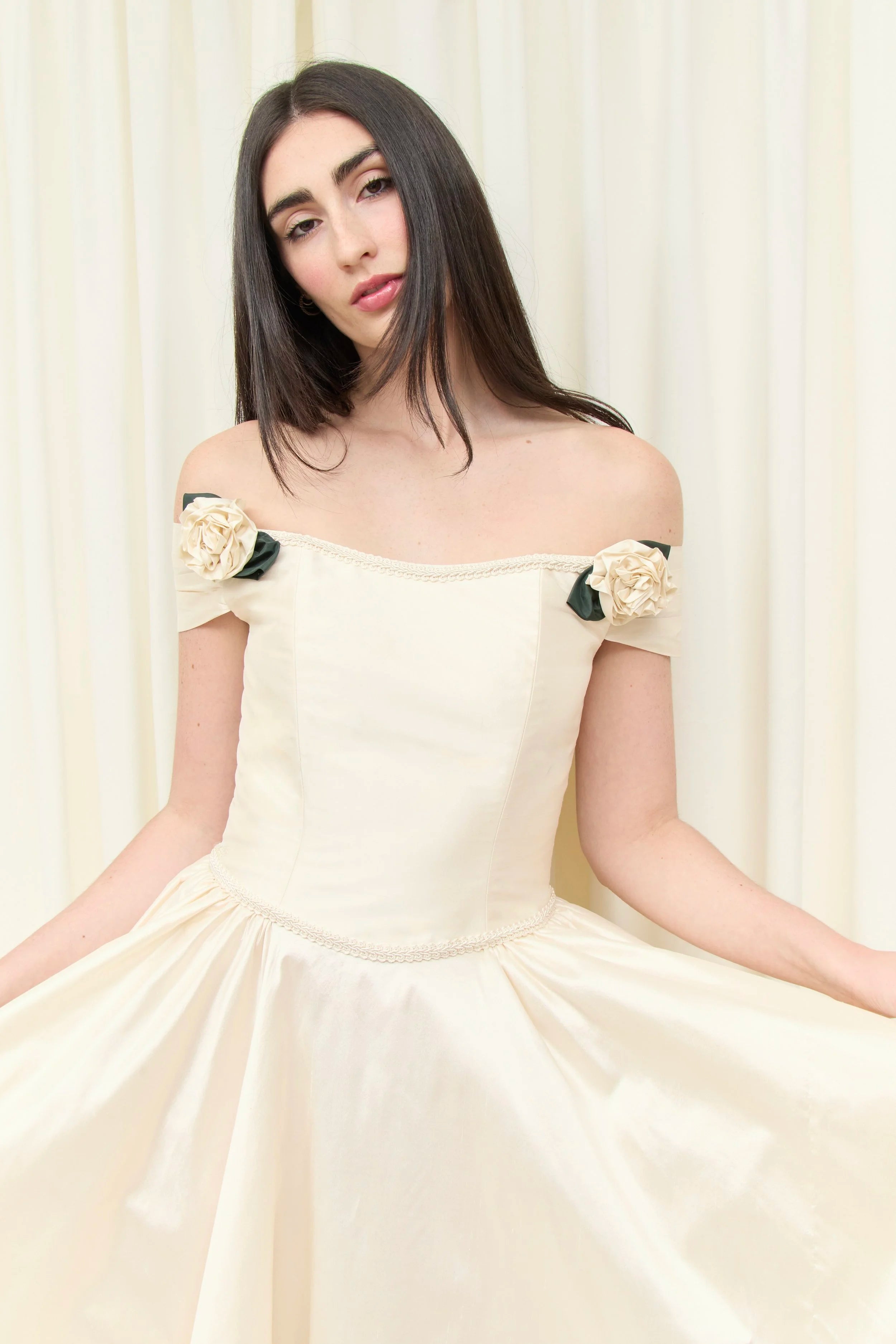 Clara Rosette Gown