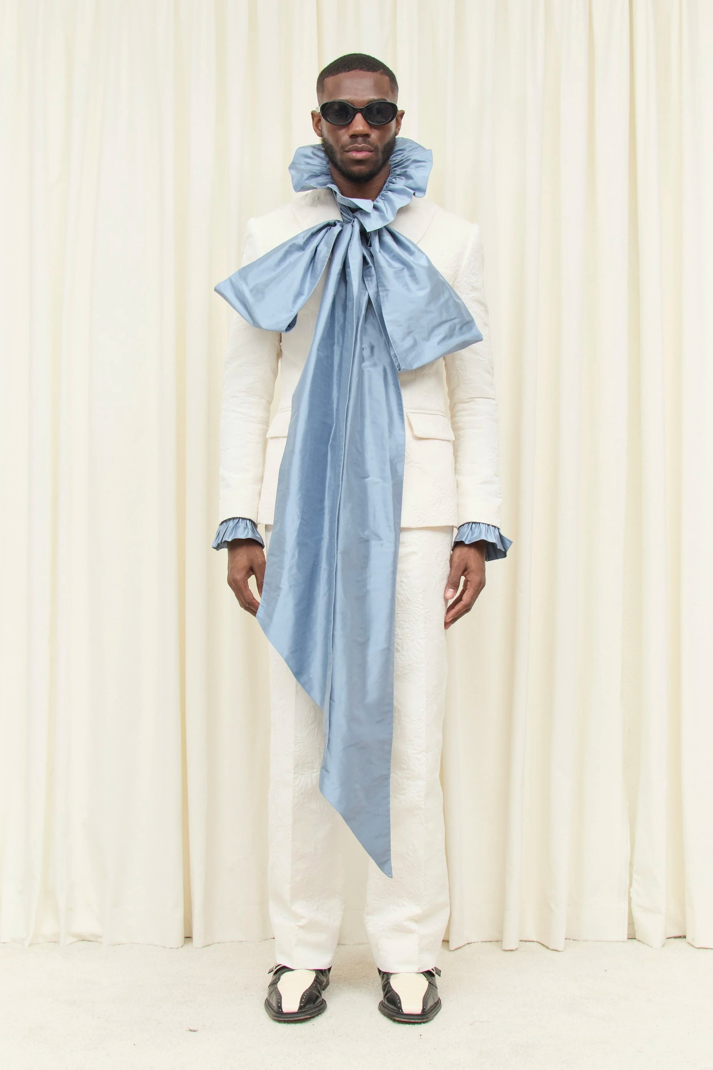 Simone Oversized Bow Blouse