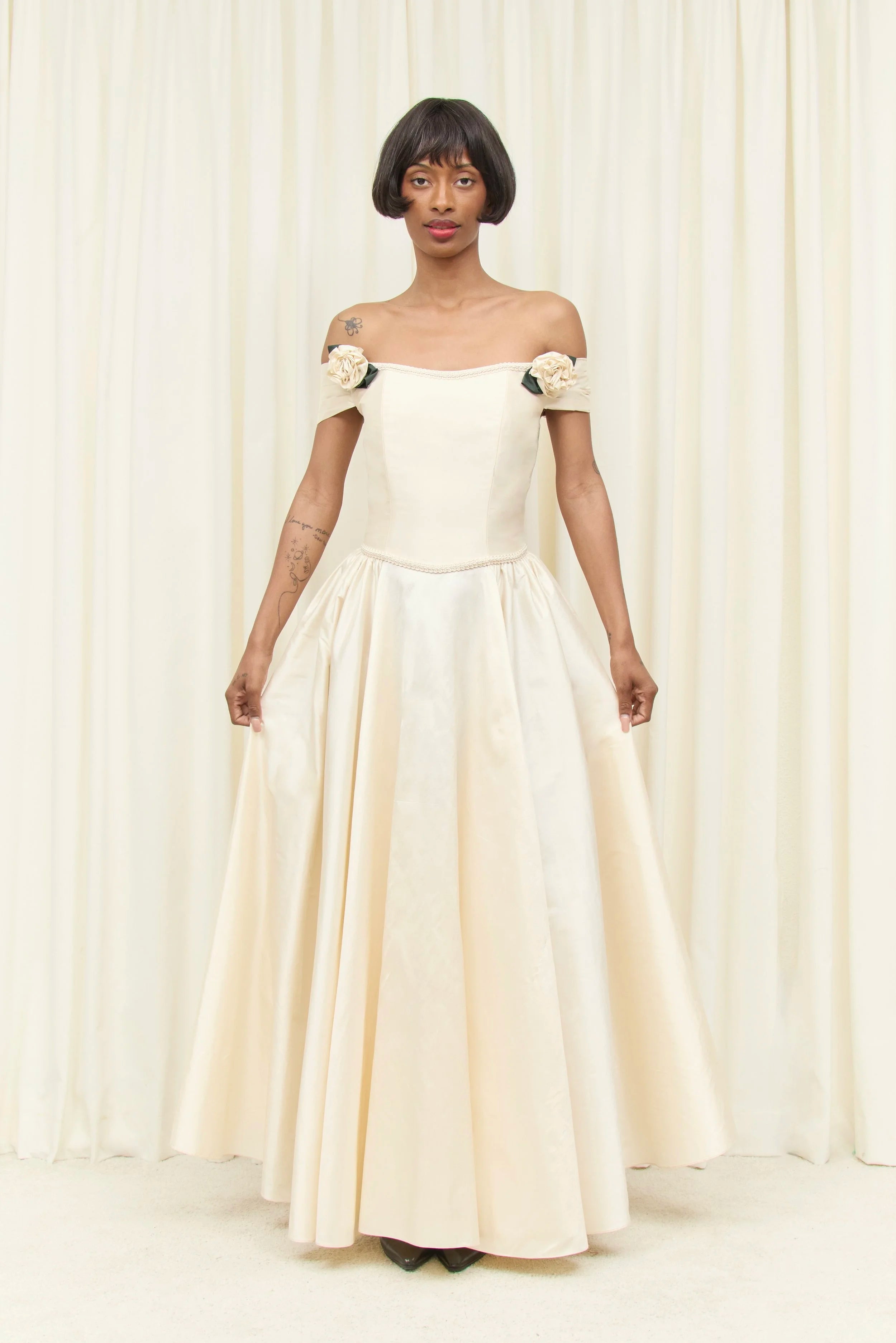 Clara Rosette Gown