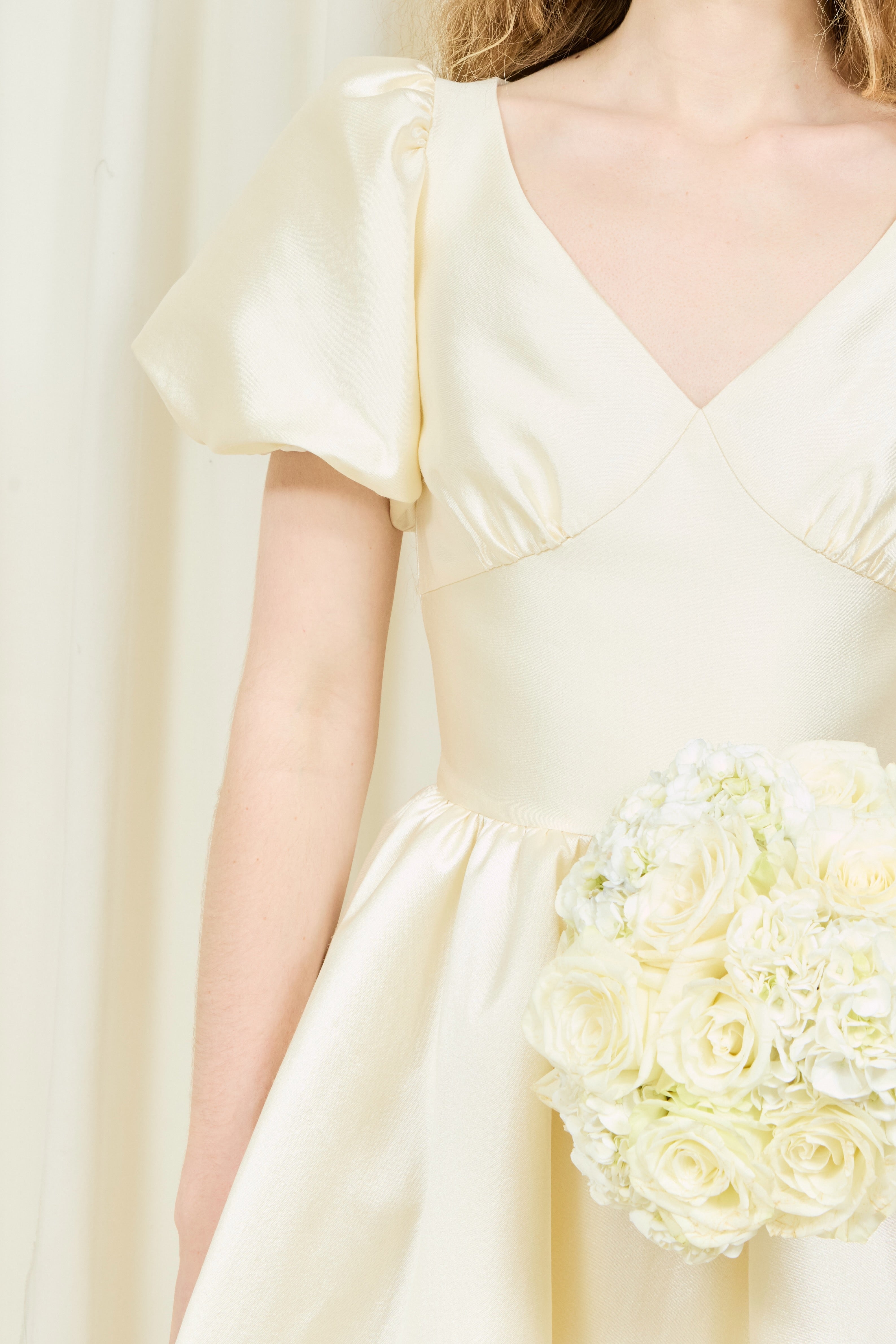 Astor Puff Sleeve Gown