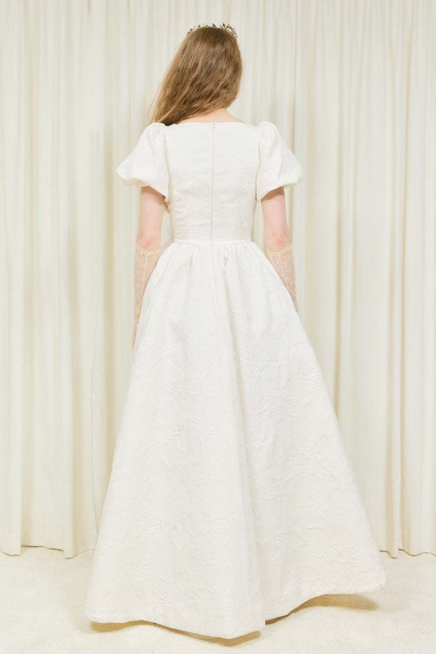 Astor Puff Sleeve Gown