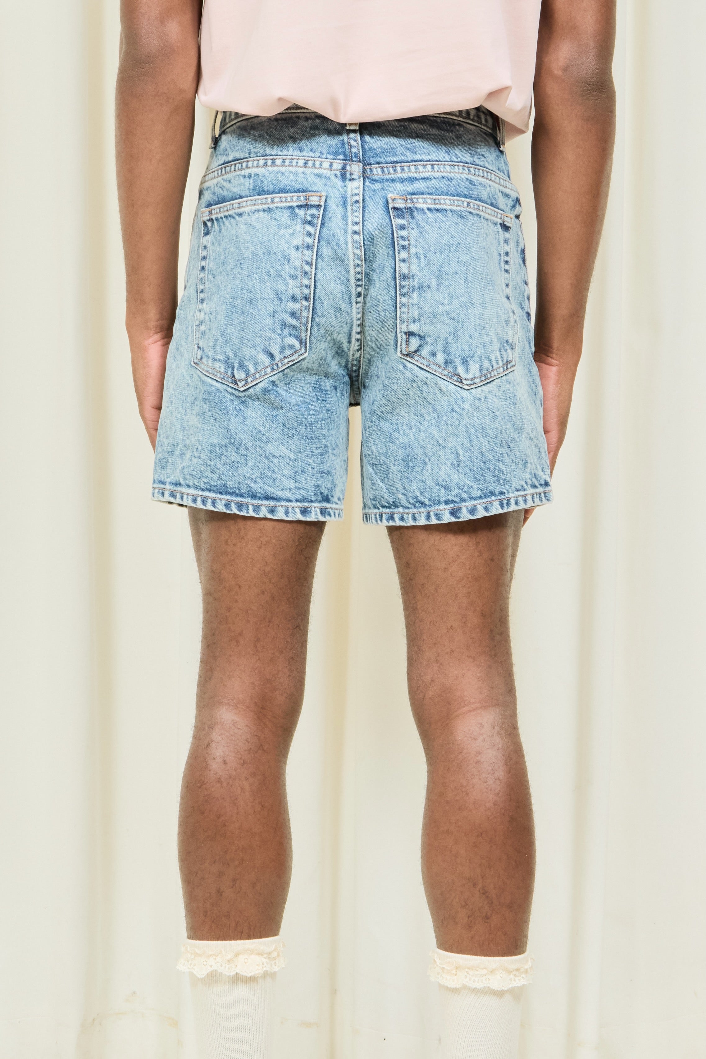 Brad Mid Length Jean Short