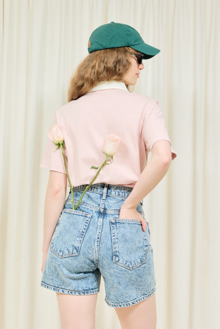 Brad Mid Length Jean Short