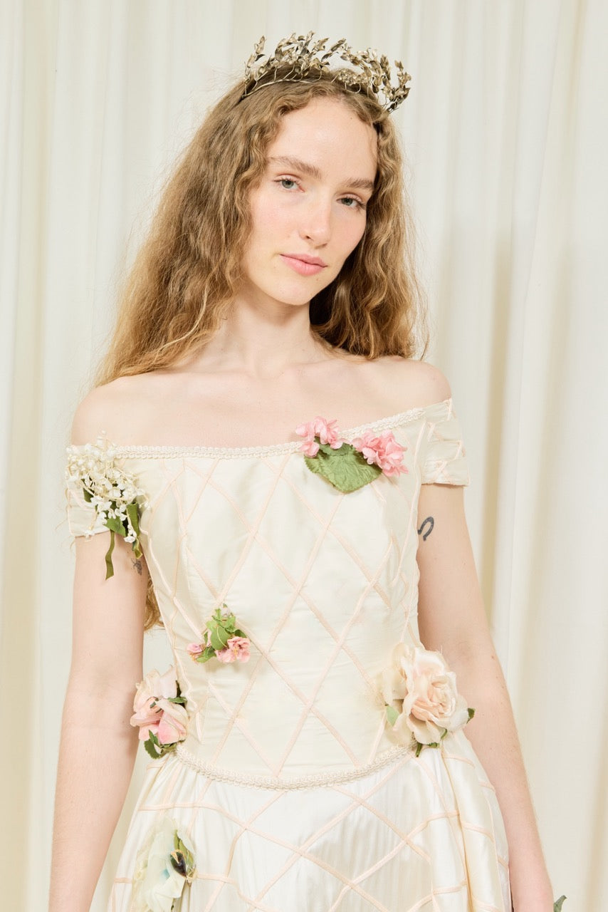 Clara Garden Trellis Gown