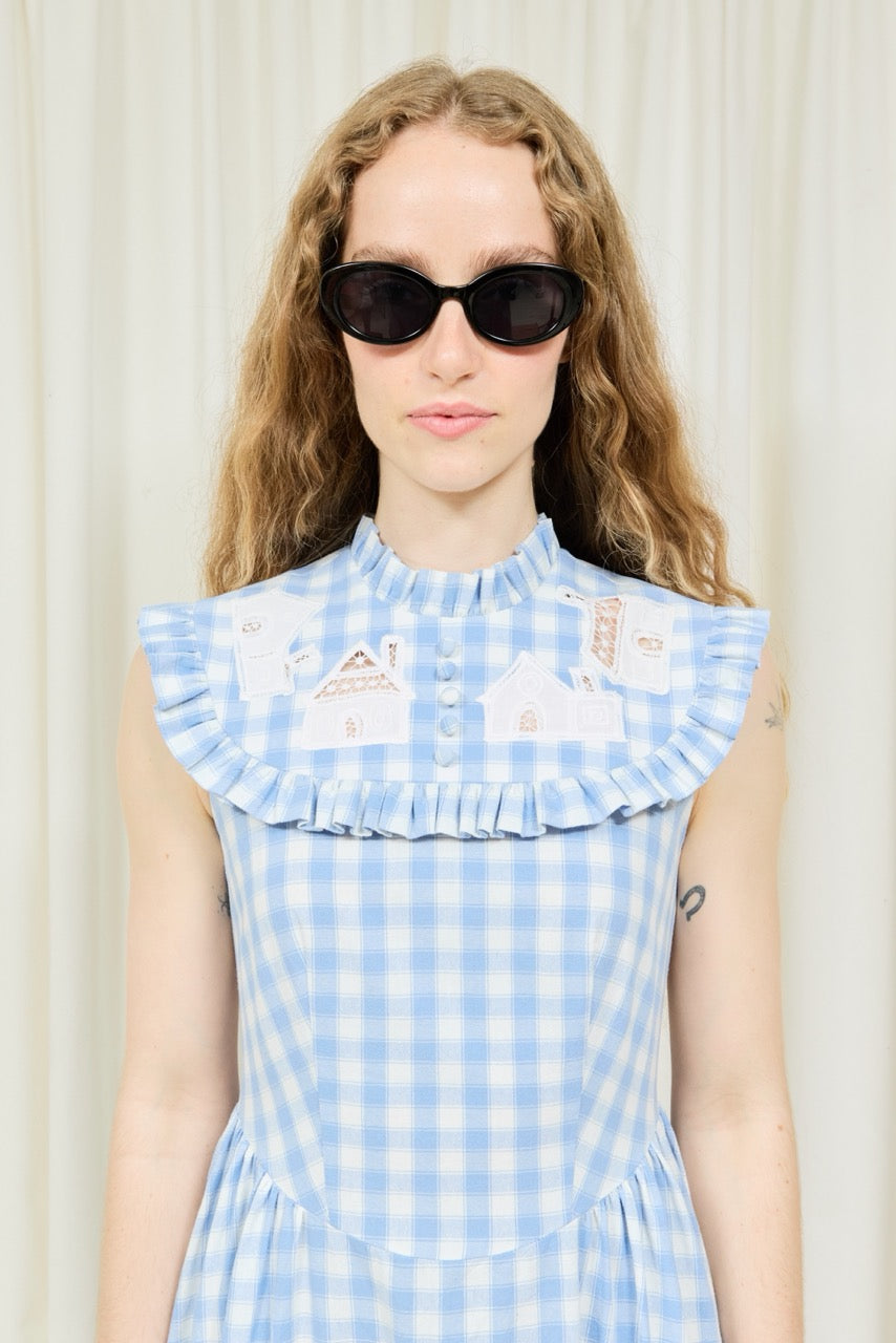 Colette Cottage Placket Midi Dress