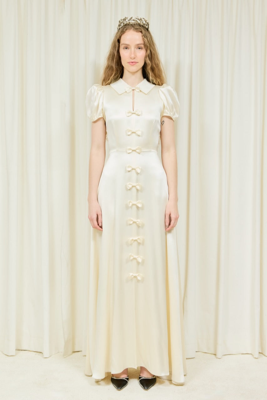 Dorris Puff Sleeve Gown