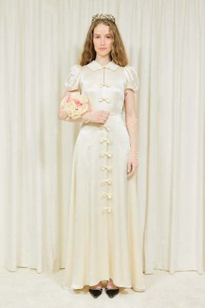 Dorris Puff Sleeve Gown