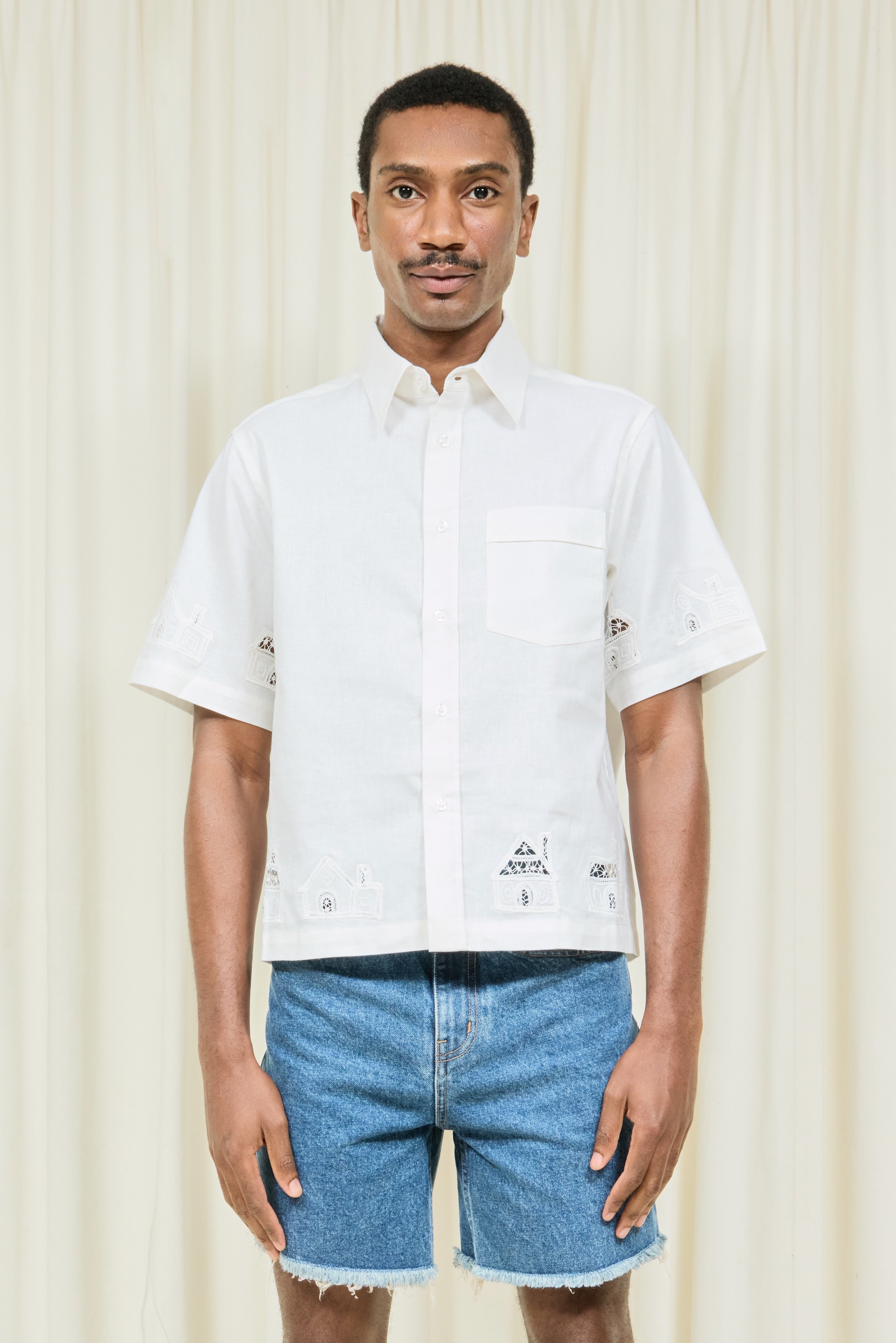 Edwin Cottage Embroidered Shirt