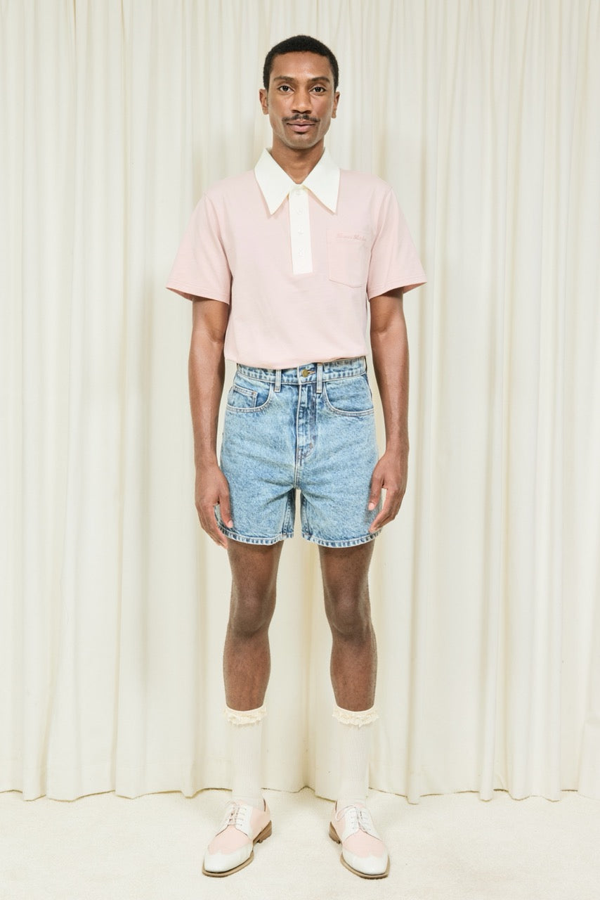 Frank Oversized Collar Polo