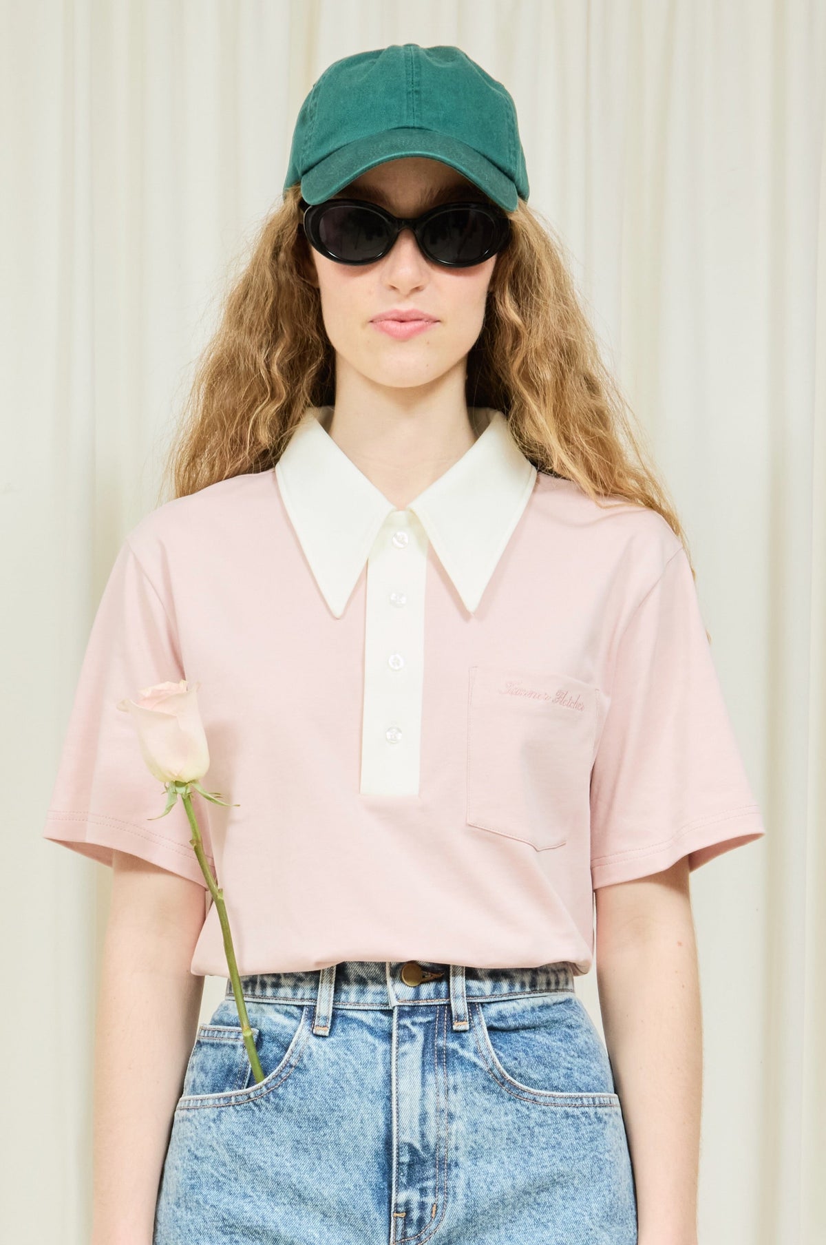 Frank Oversized Collar Polo
