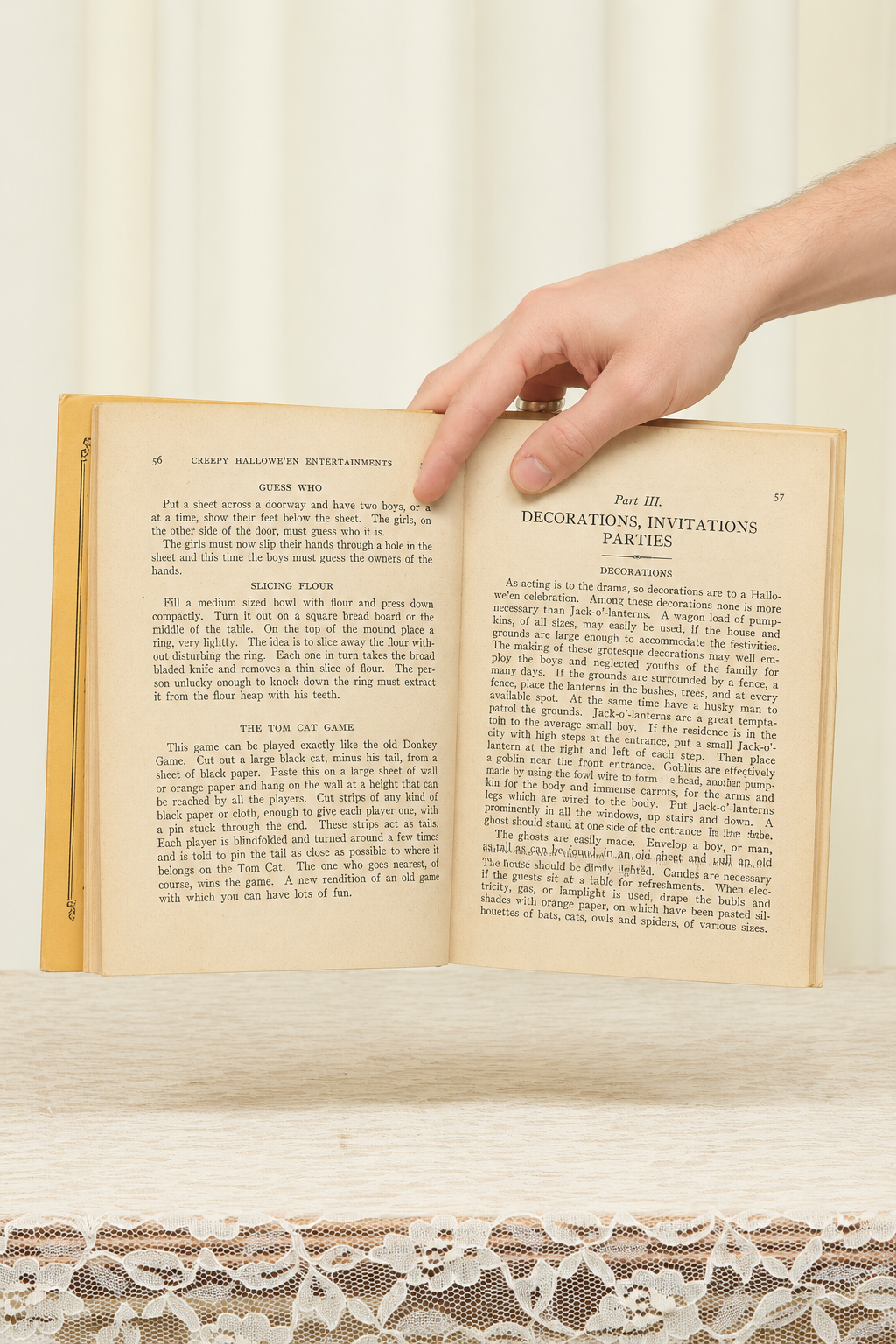 Antique "Creepy Halloween Celebrations" Book (1926)