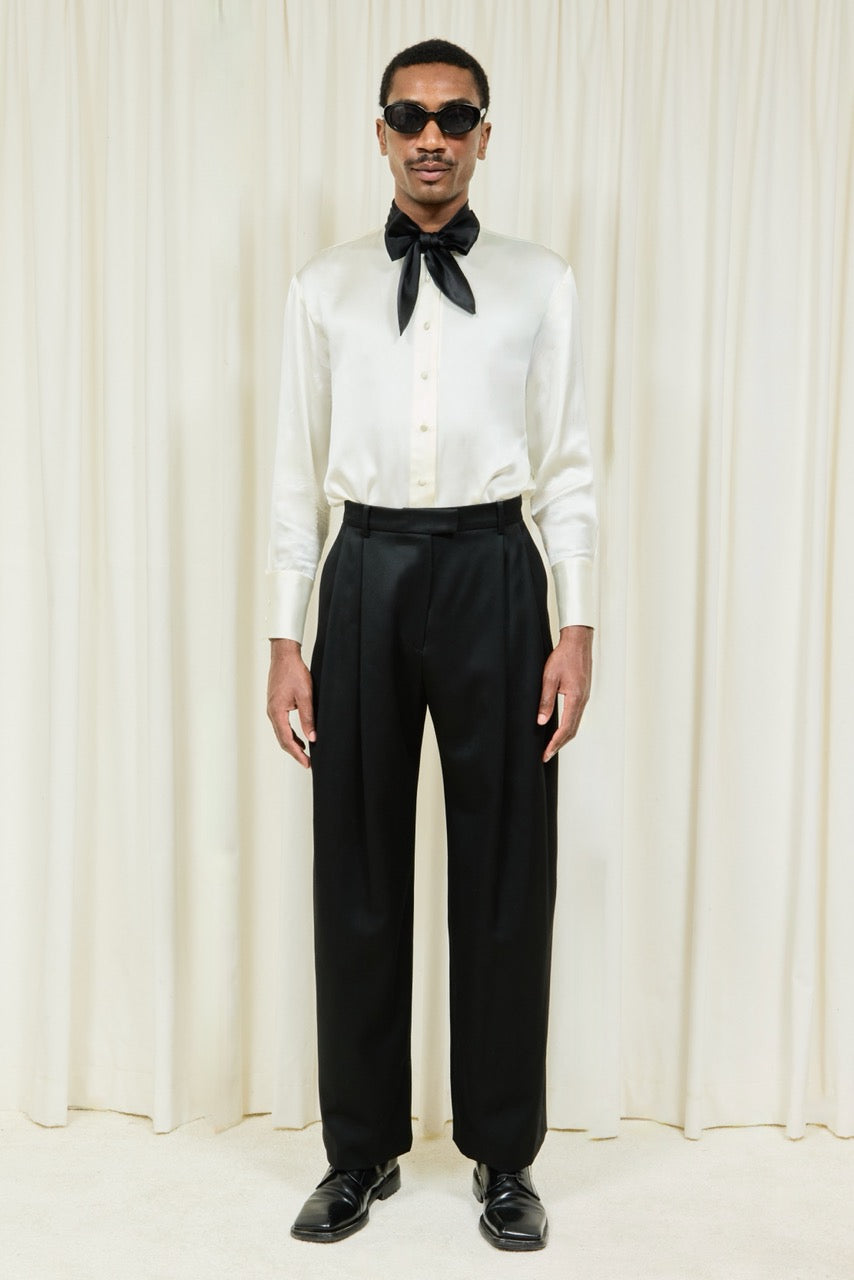 Luther Long Sleeve Tie Shirt