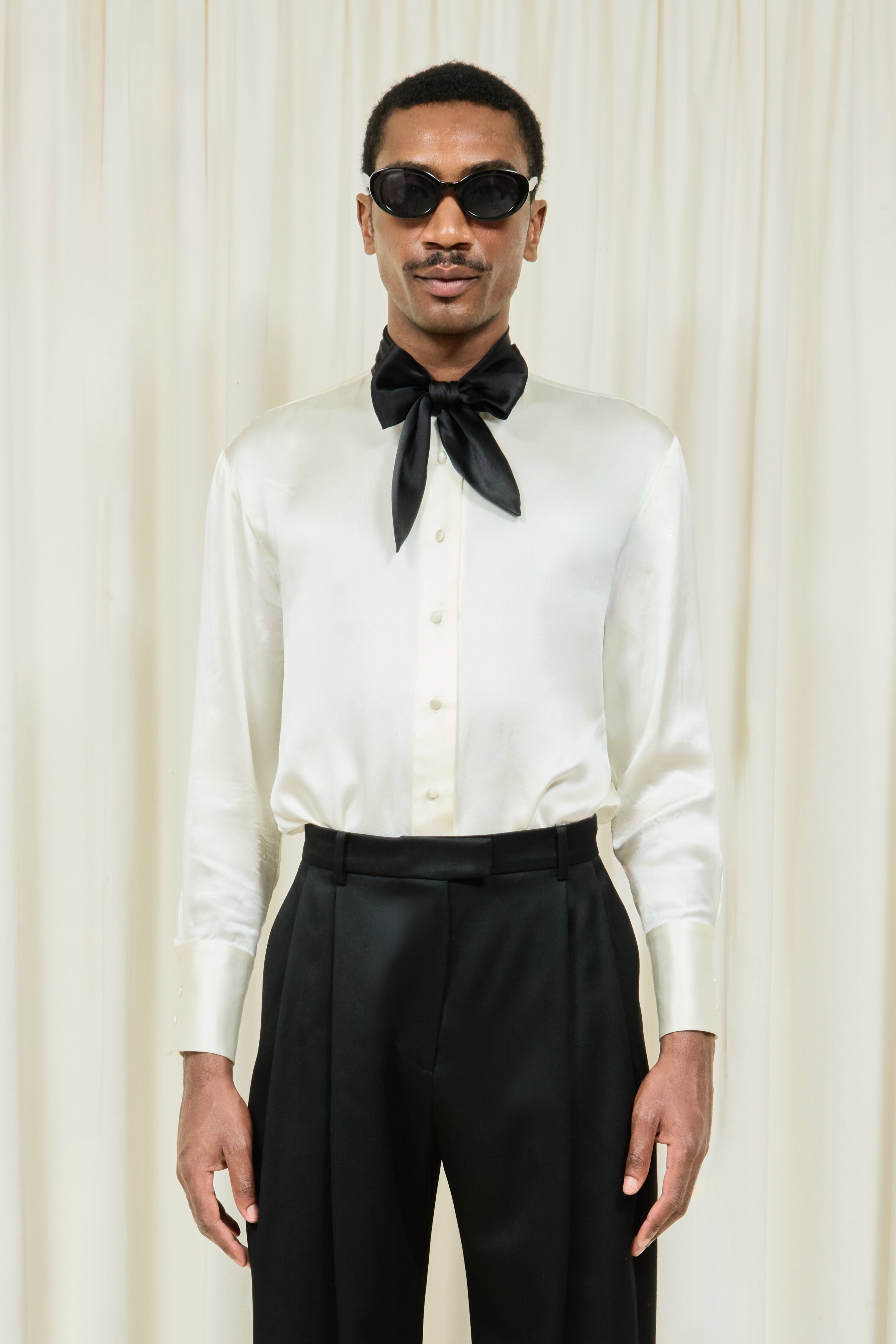 Luther Long Sleeve Tie Shirt