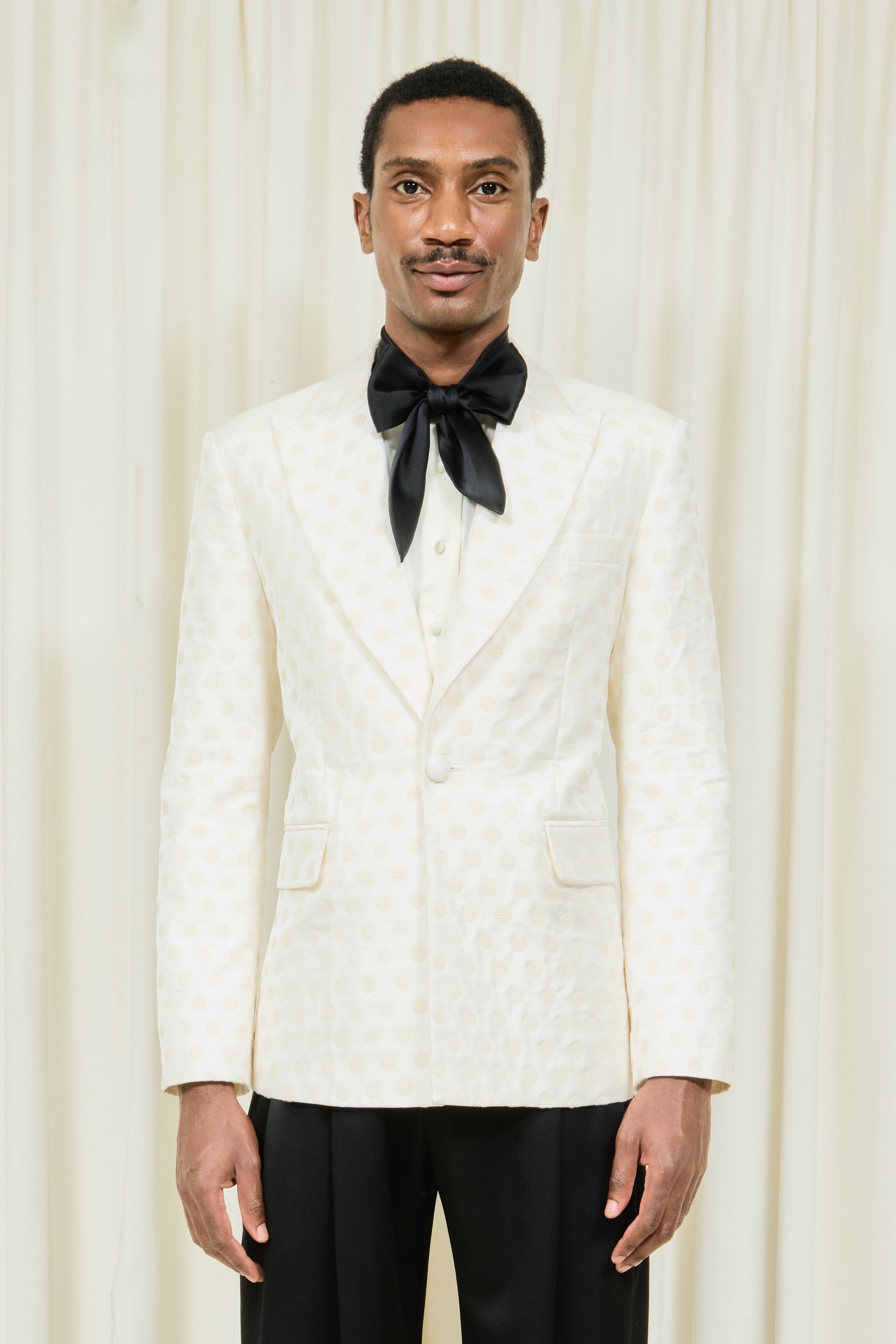 Norman Polkadot Jacquard Blazer