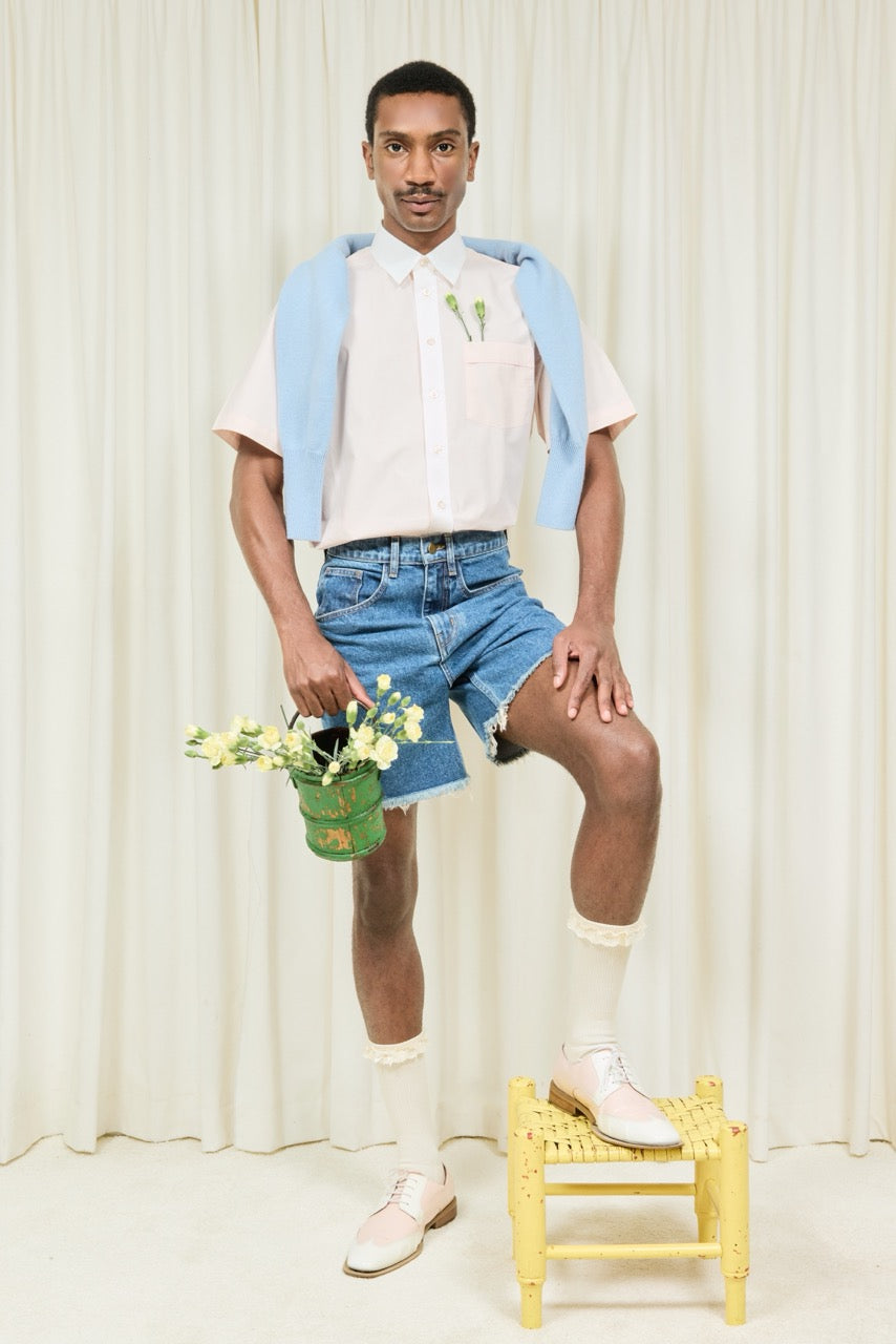 Rodney Contrast Button Down Shirt