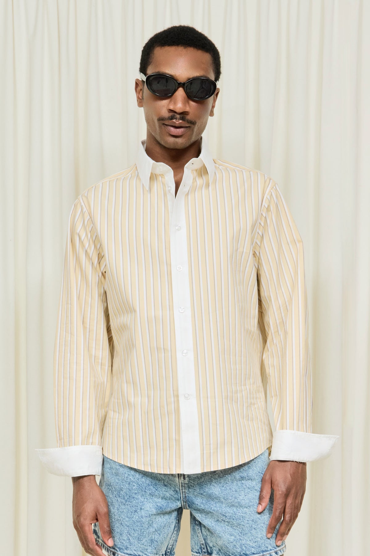 Rodney Contrast Placket Shirt