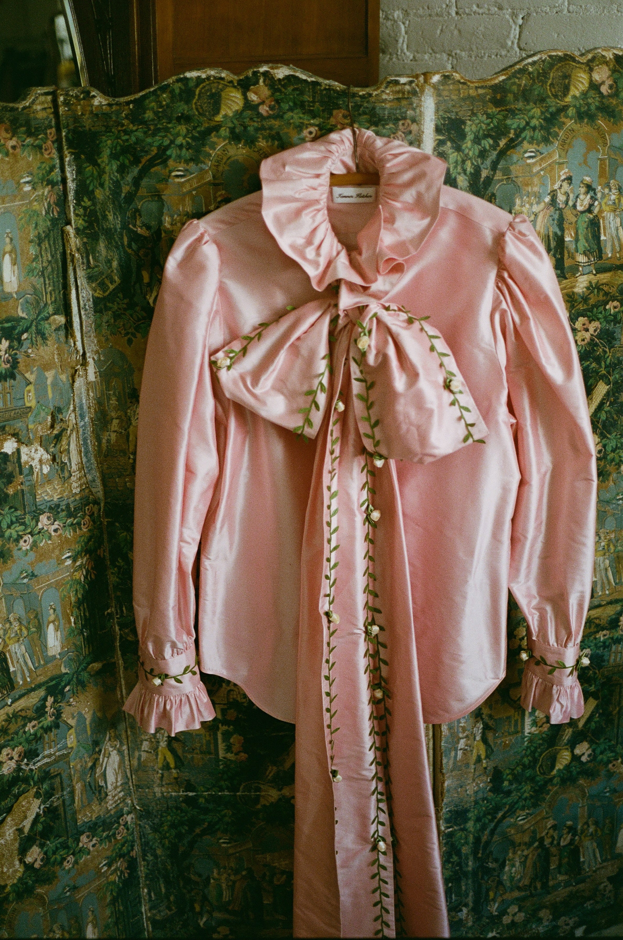 Simone Oversized Pussybow Blouse