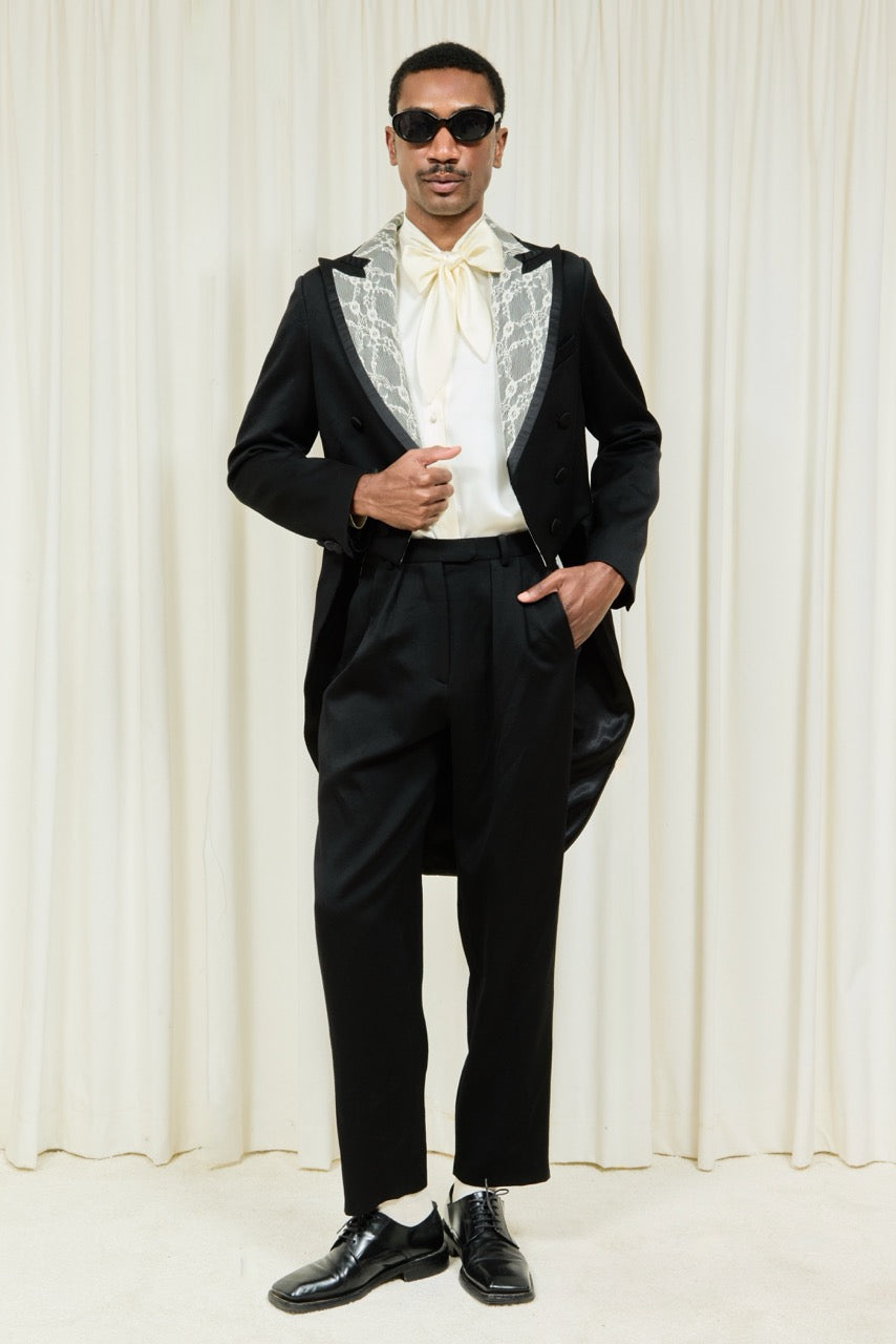 Theodore Lace Lapel Tailcoat