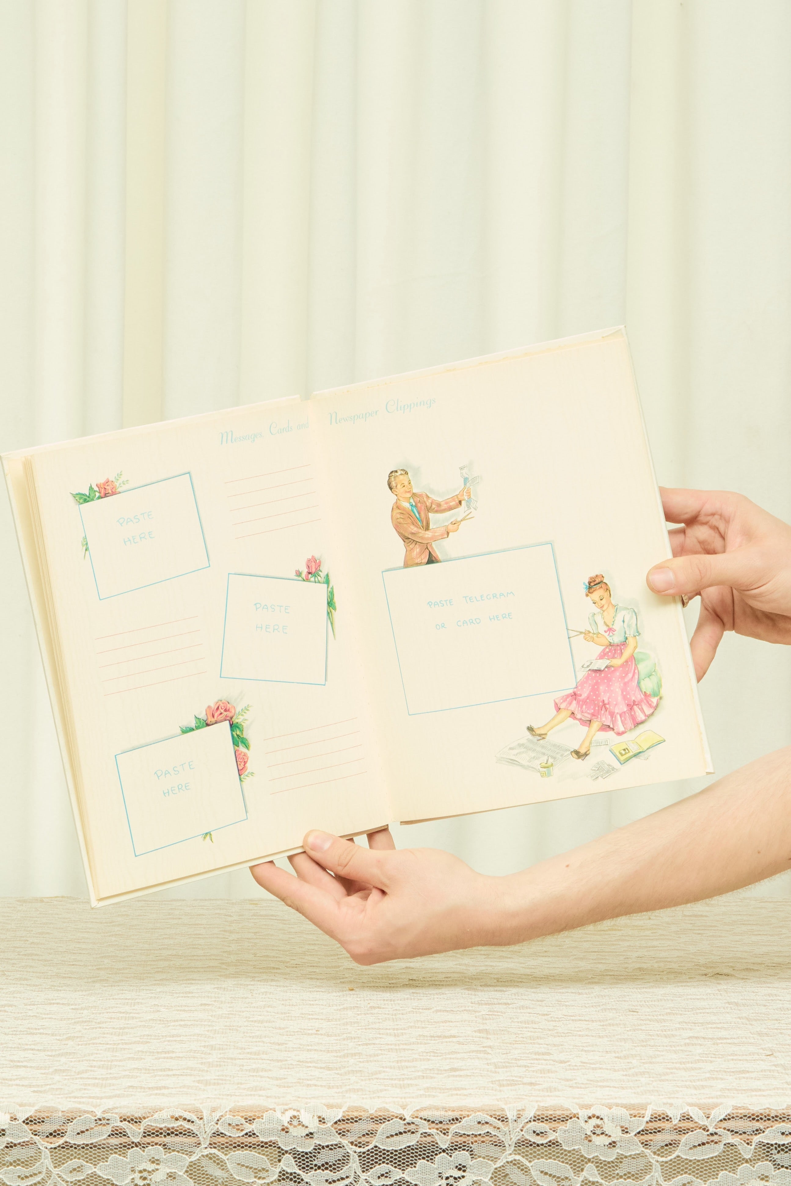 Vintage "Bridal Days" Wedding Book