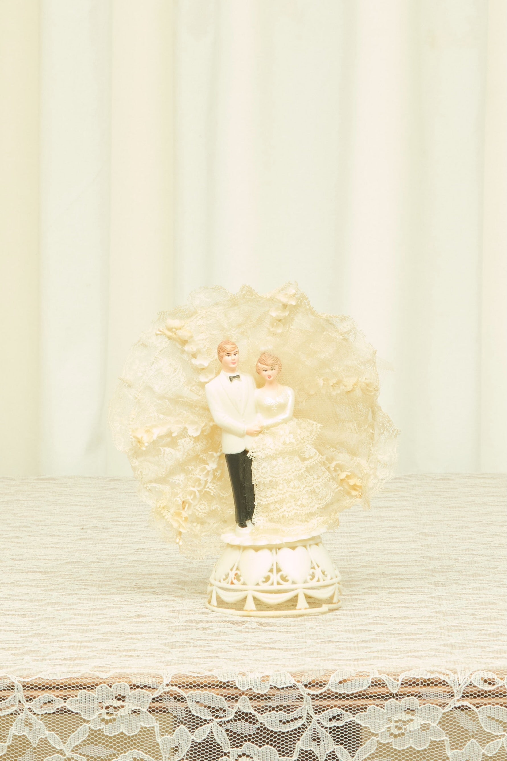 Vintage Couple Cake Topper