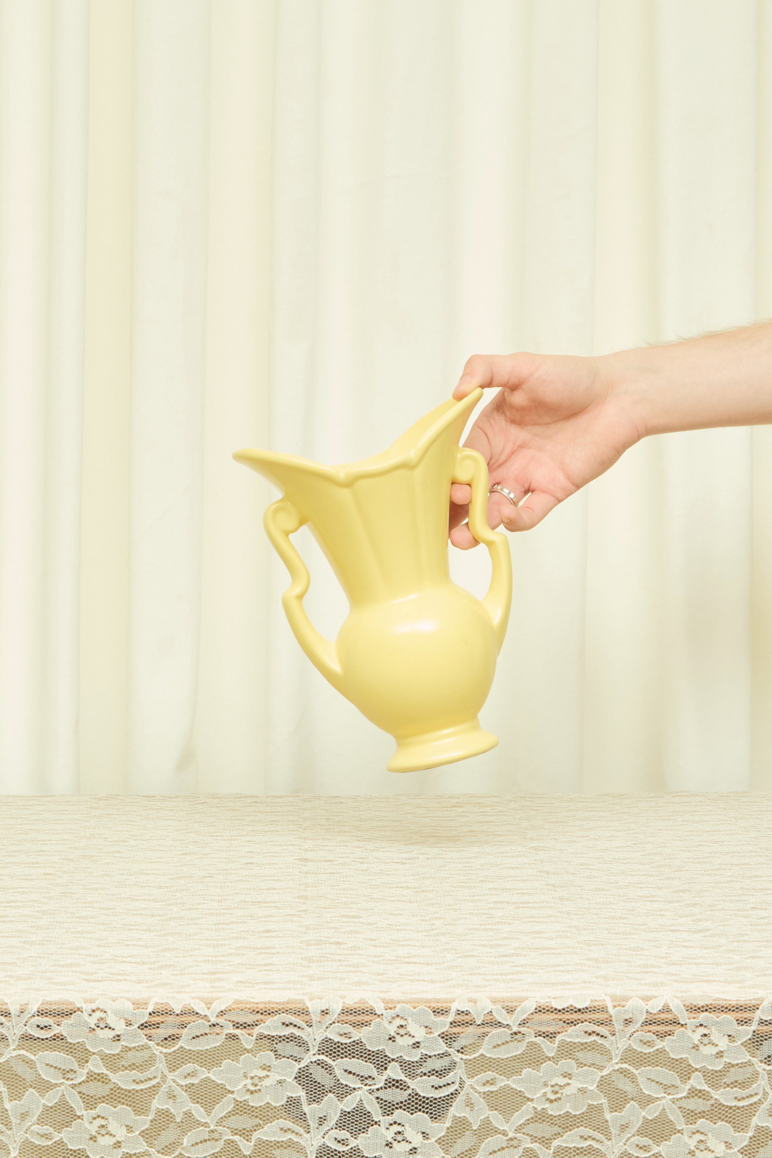 Vintage Double Handle Vase