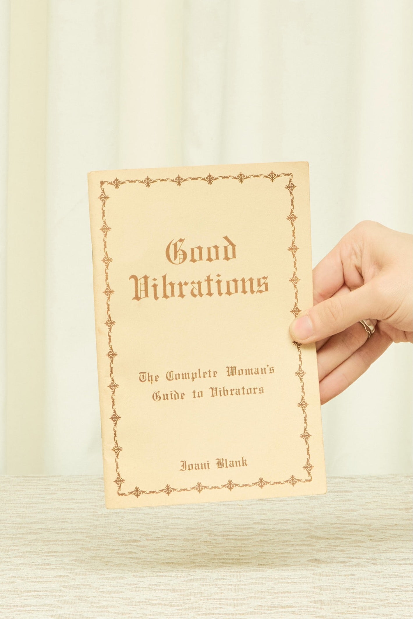 Vintage "Good Vibrations" Vibrator Book (1976)