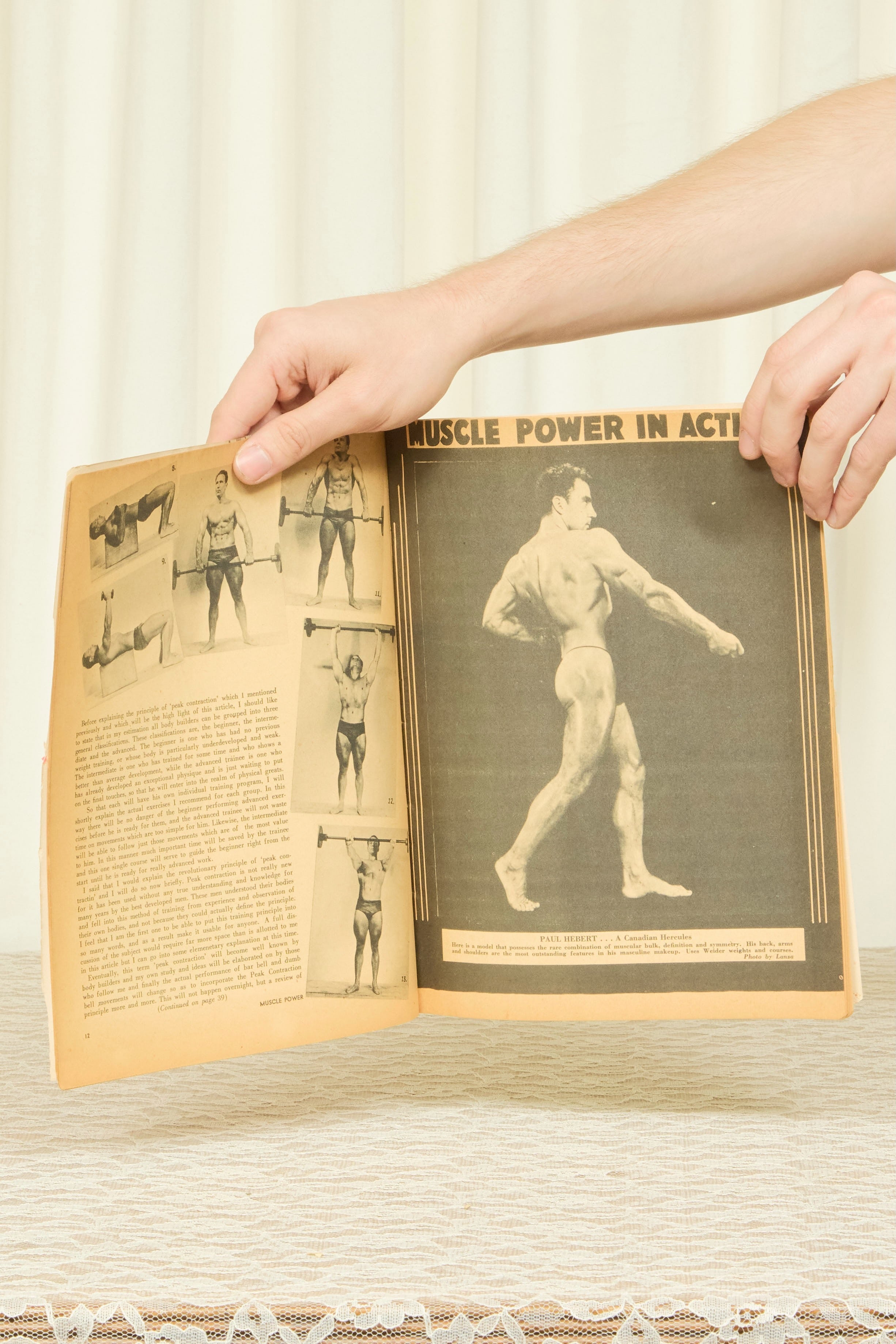Vintage "Muscle Power" Physique Magazine (1947)