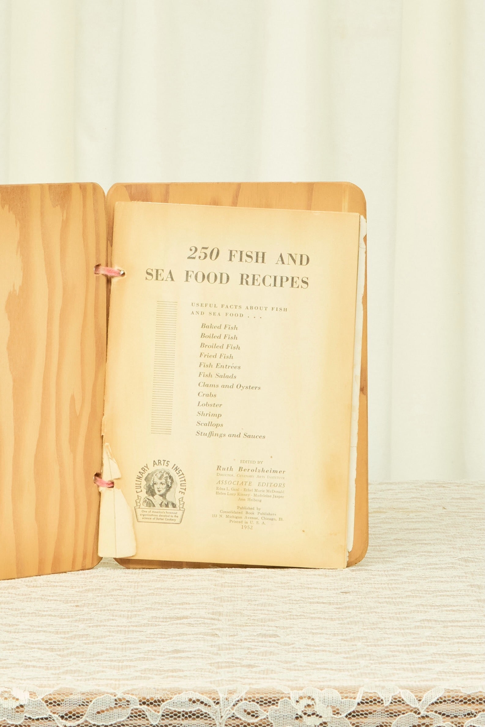 Vintage "New England" Seafood Cookbook